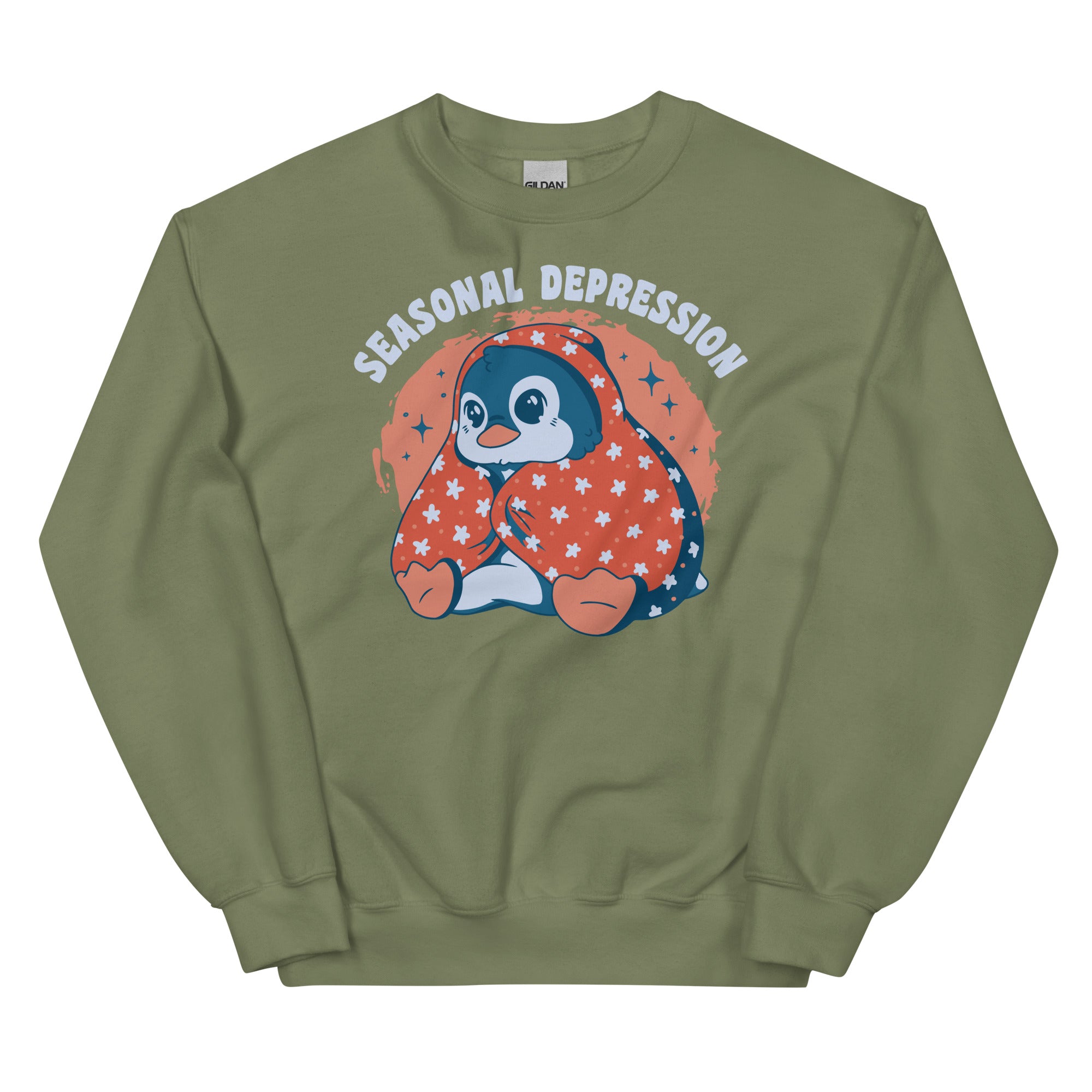 Seasonal Depression Penguin Unisex Sweatshirt