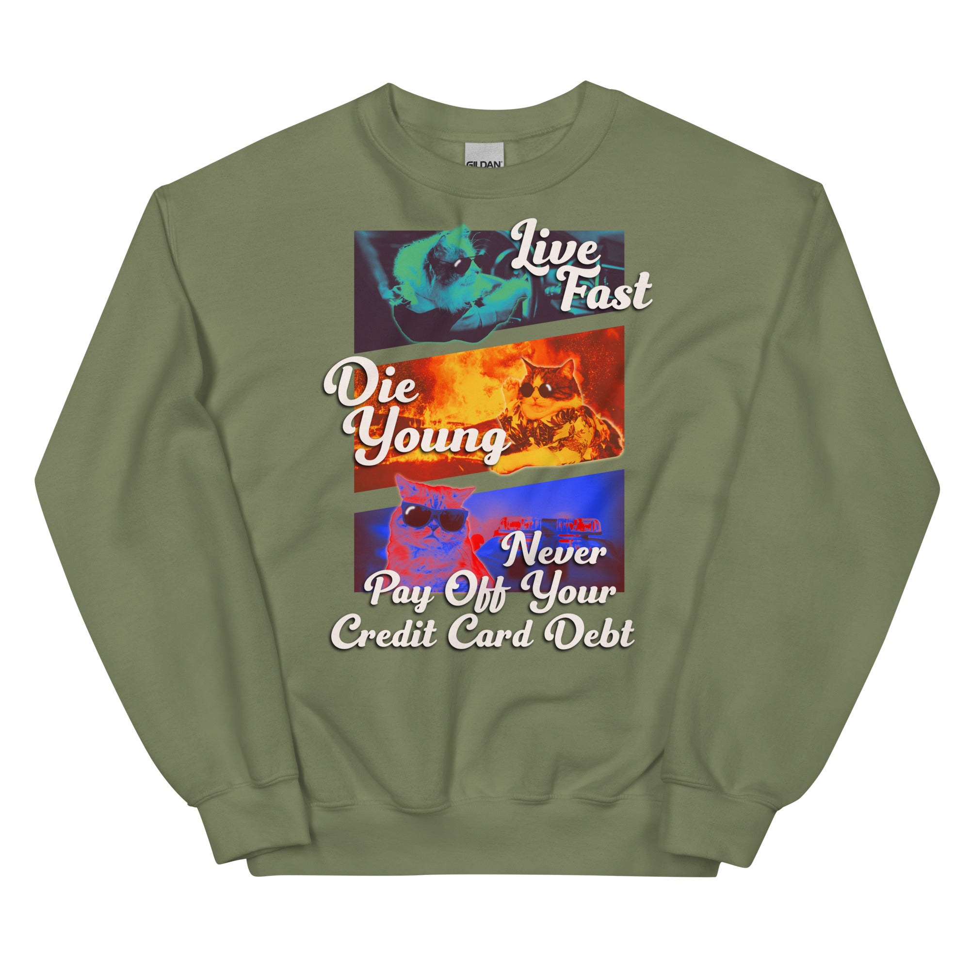 Live Fast Die Young Unisex Sweatshirt