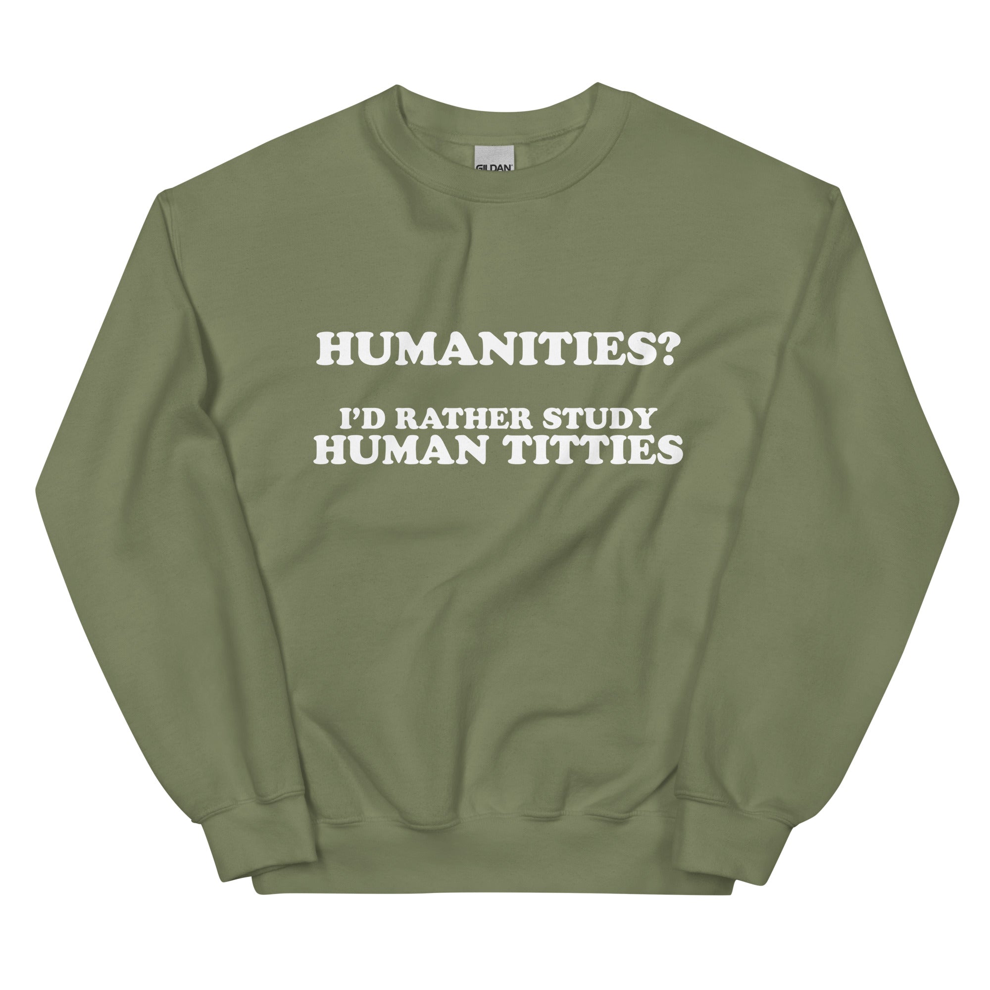 Humanities (Human Titties) Unisex Sweatshirt