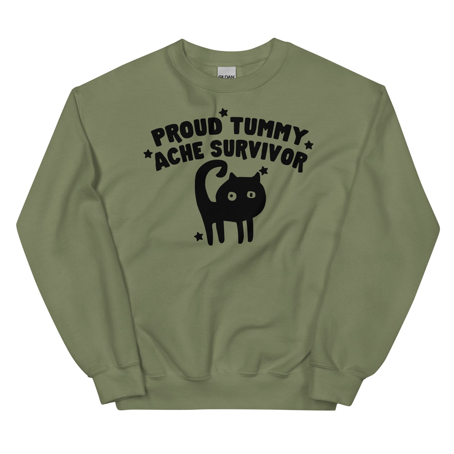 Proud Tummy Ache Survivor Unisex Sweatshirt
