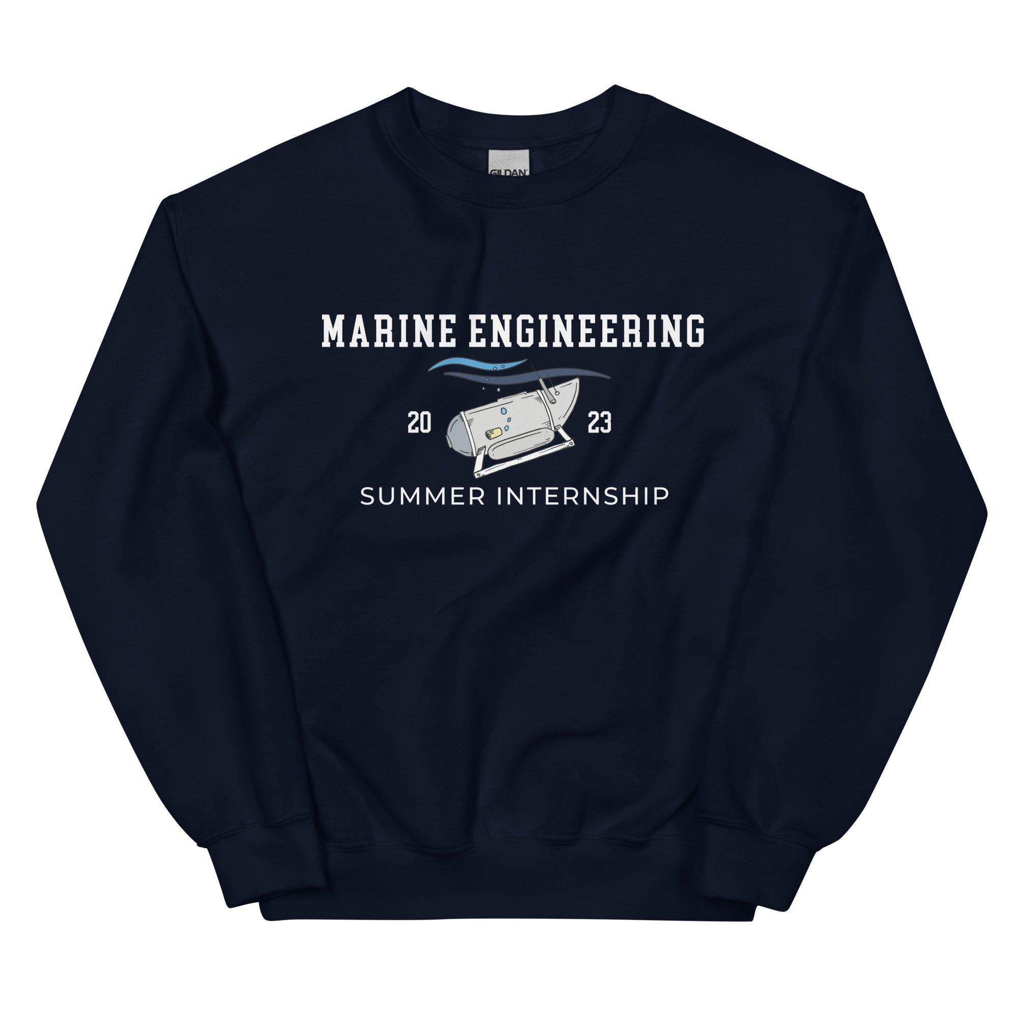 Marine Engineering Summer Internship Unisex Sweatshirt