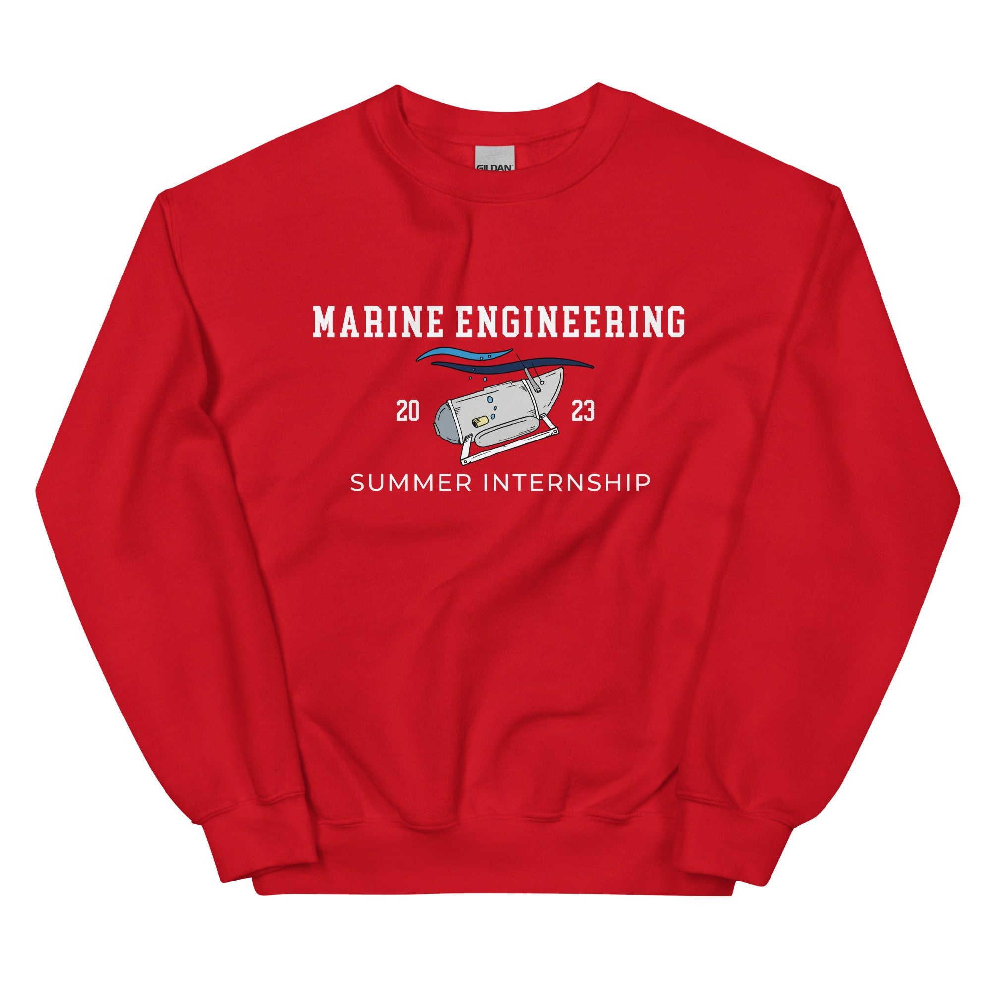 Marine Engineering Summer Internship Unisex Sweatshirt