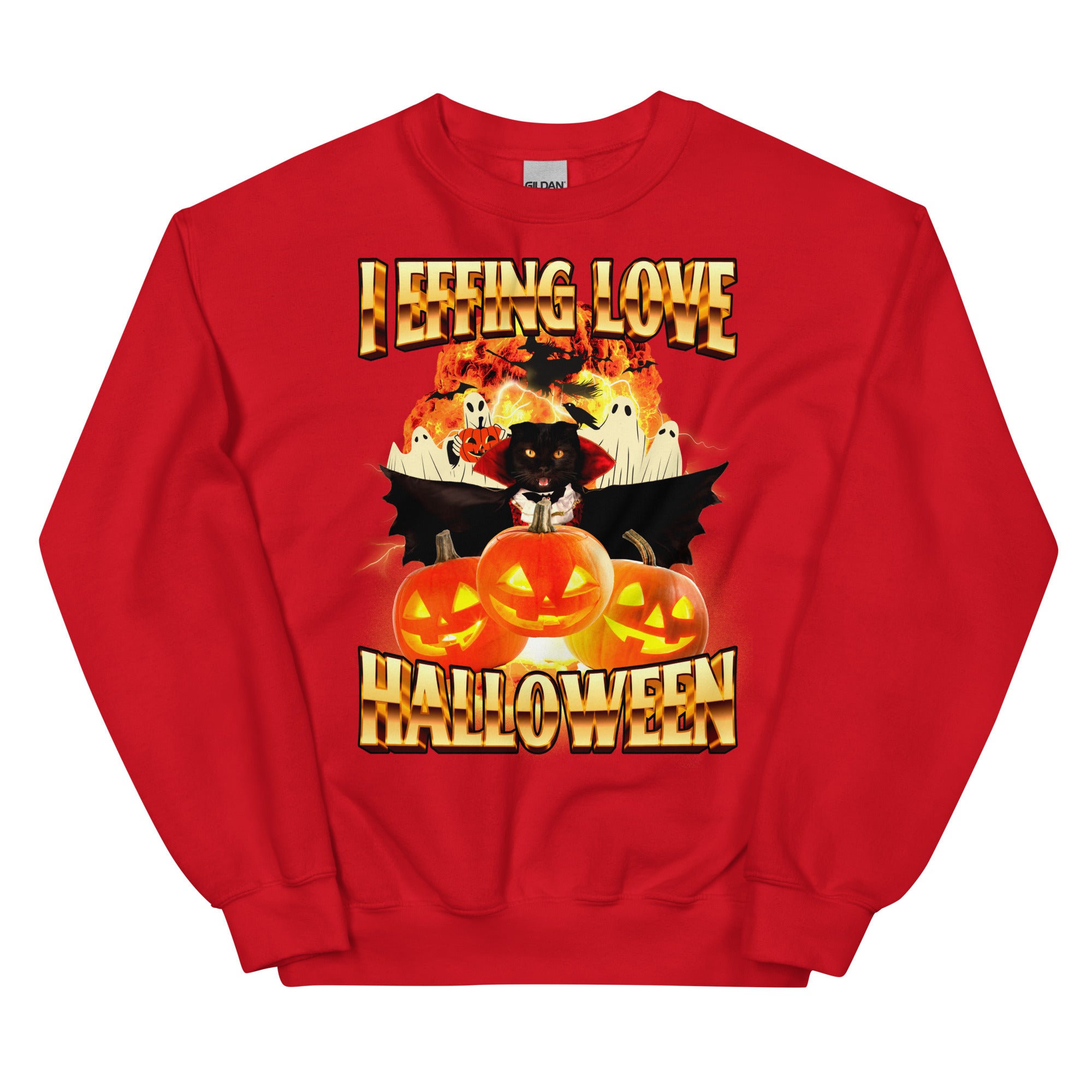 I Effing Love Halloween Unisex Sweatshirt