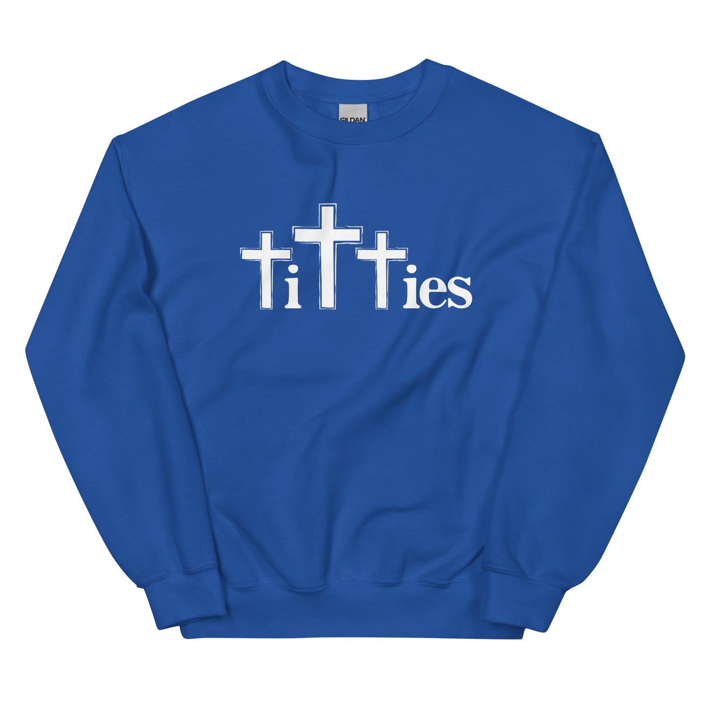 Titties (Crosses) Unisex Sweatshirt