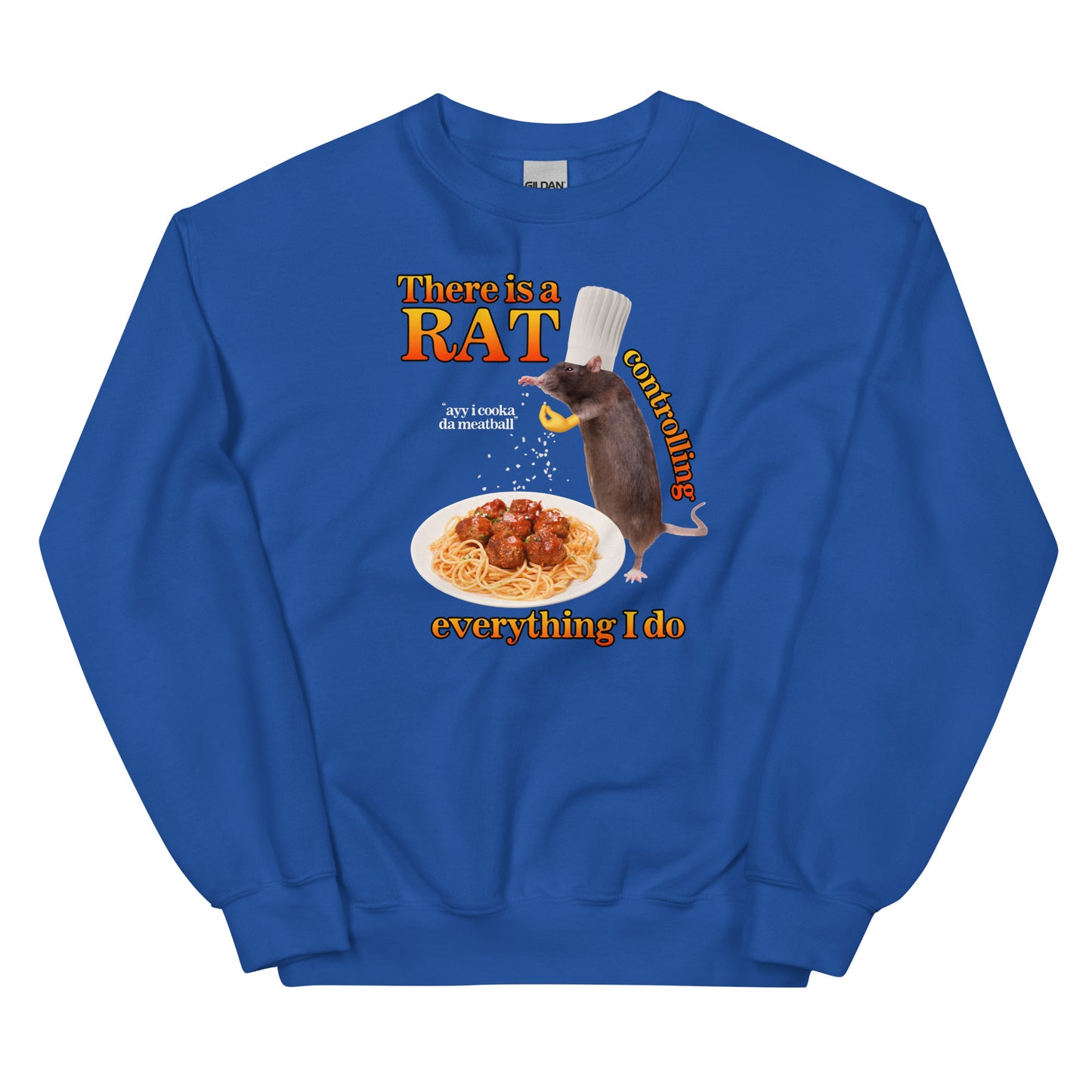 There Is A Rat Controlling Everything Unisex Sweatshirt