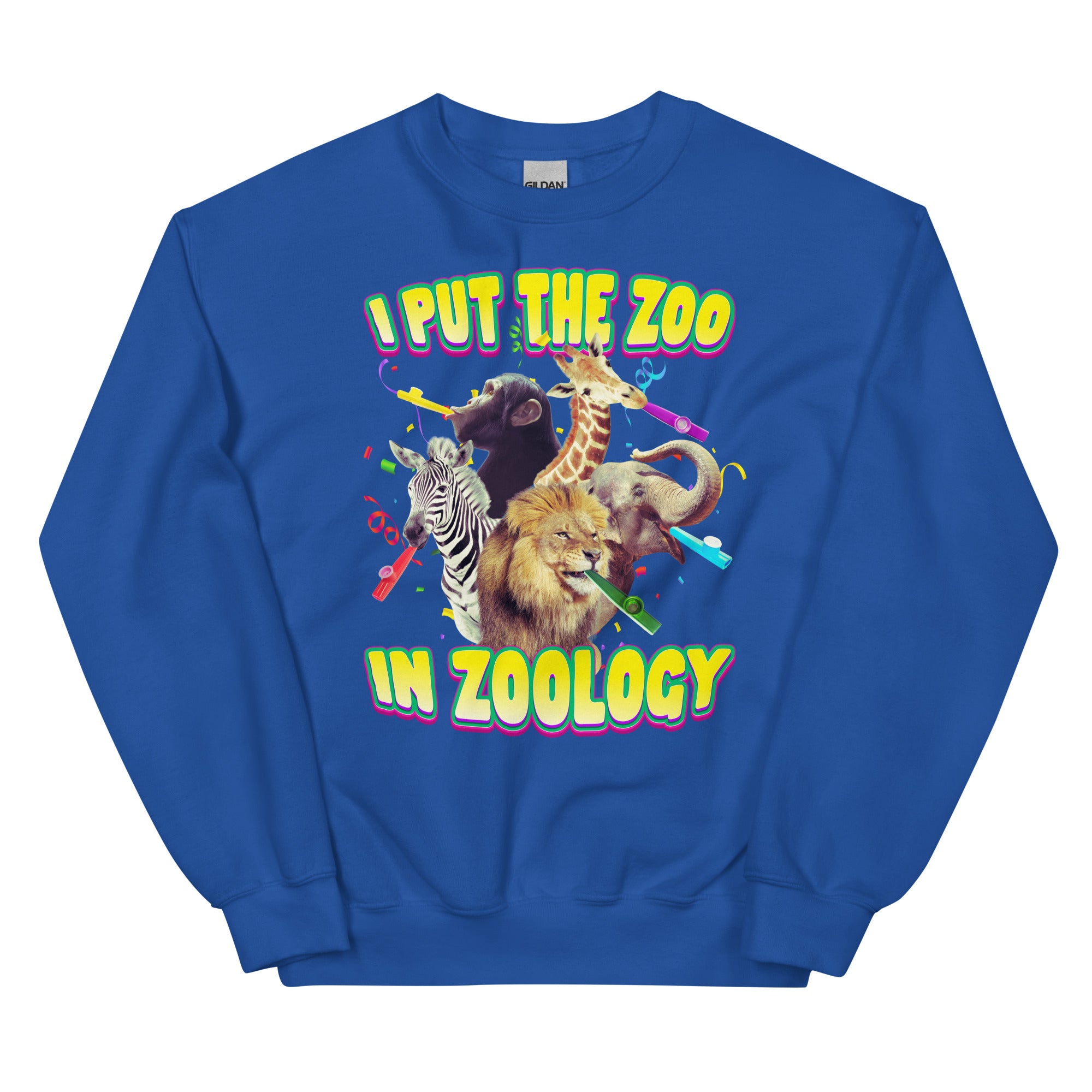 I Put the Zoo in Zoology (Kazoo) Unisex Sweatshirt