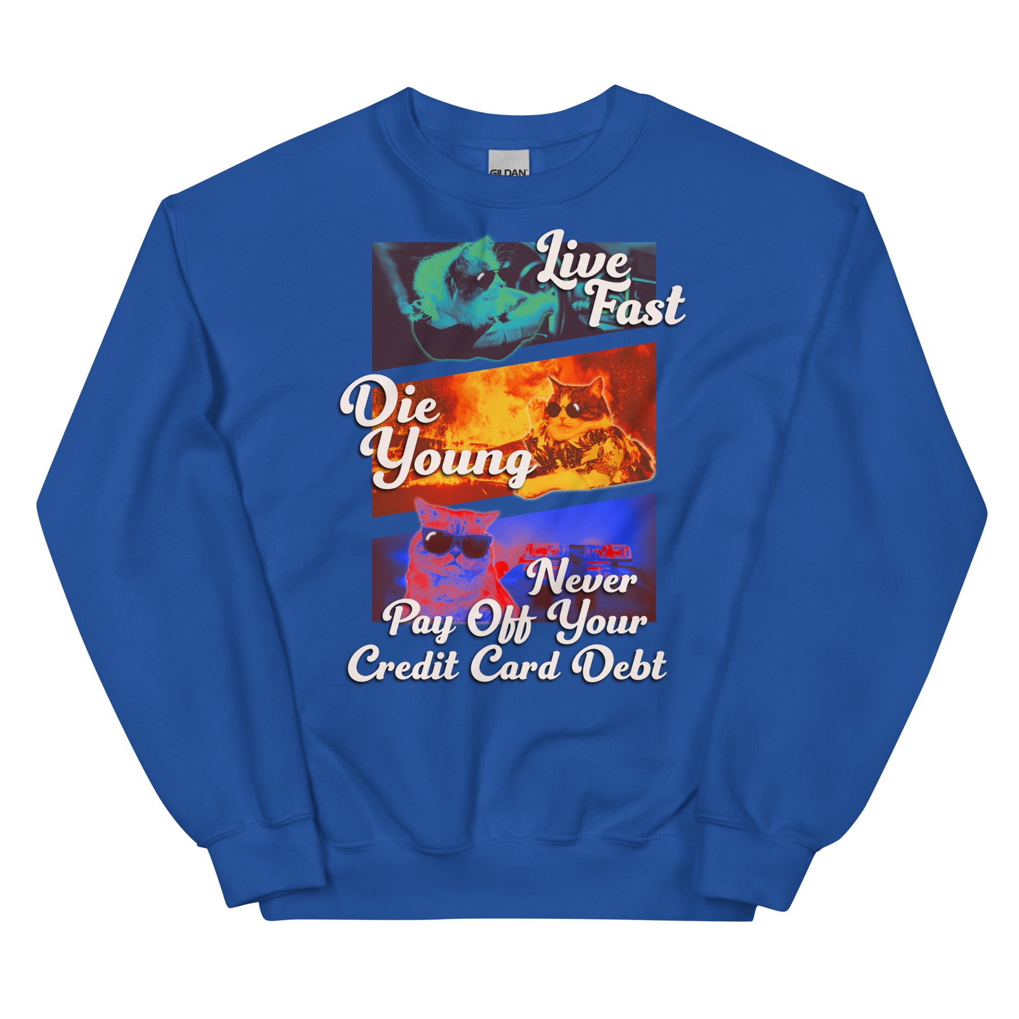 Live Fast Die Young Unisex Sweatshirt