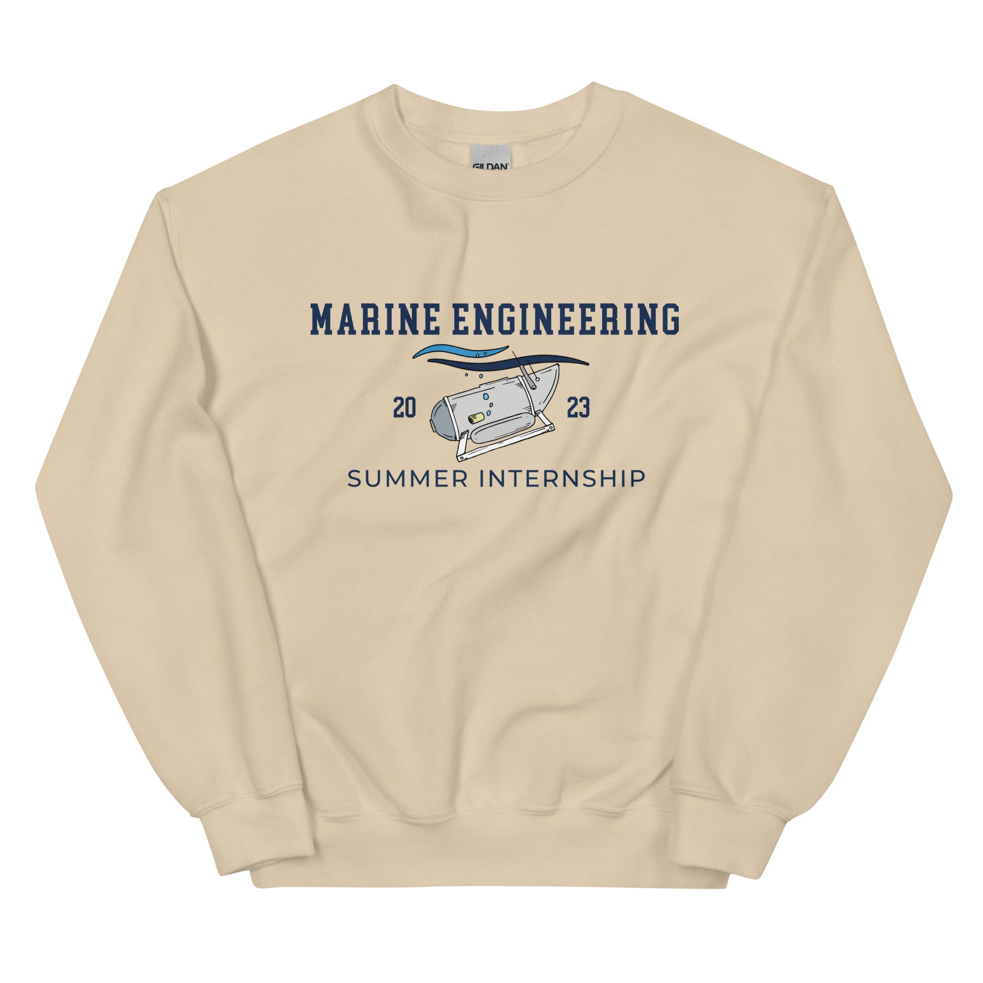 Marine Engineering Summer Internship Unisex Sweatshirt