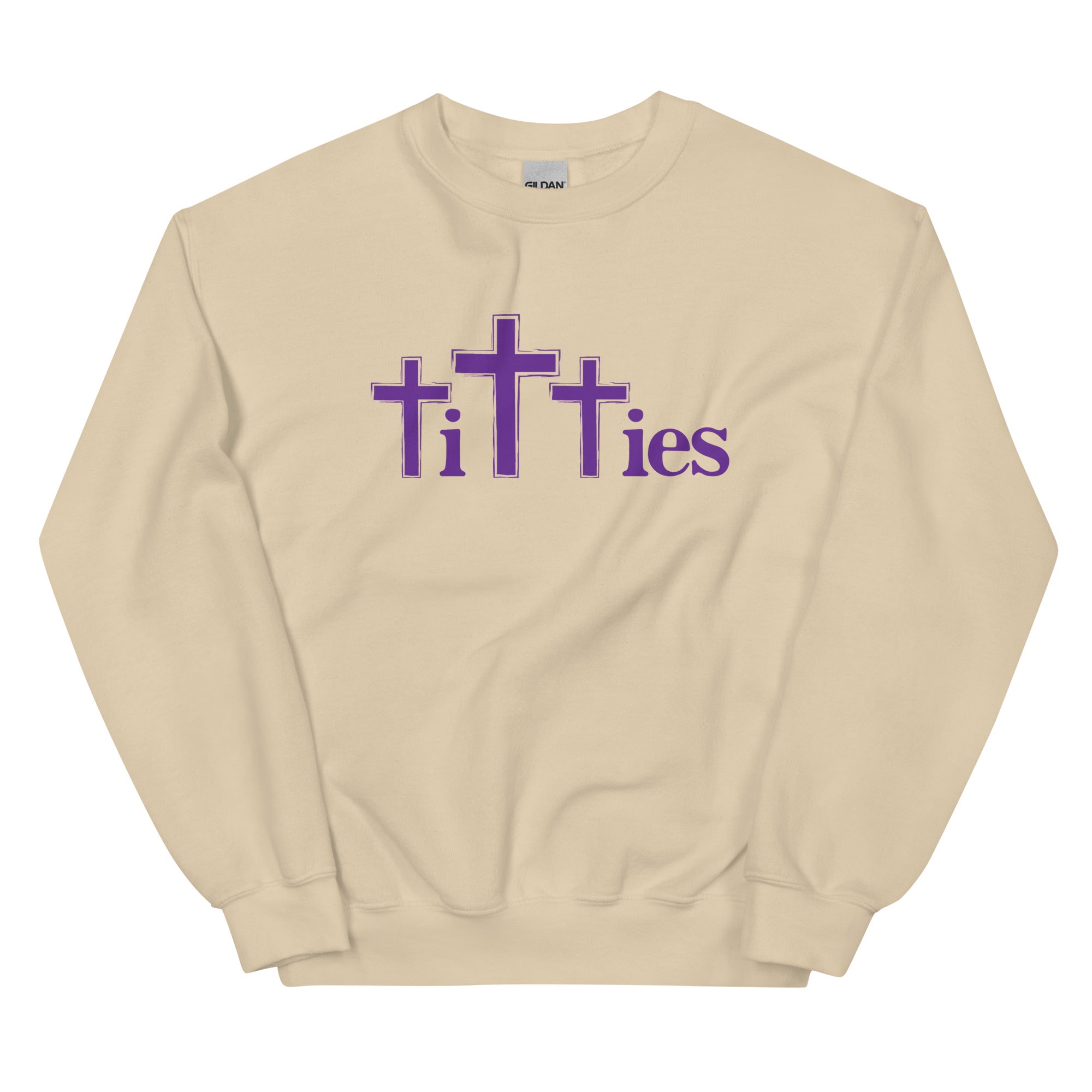 Titties (Crosses) Unisex Sweatshirt