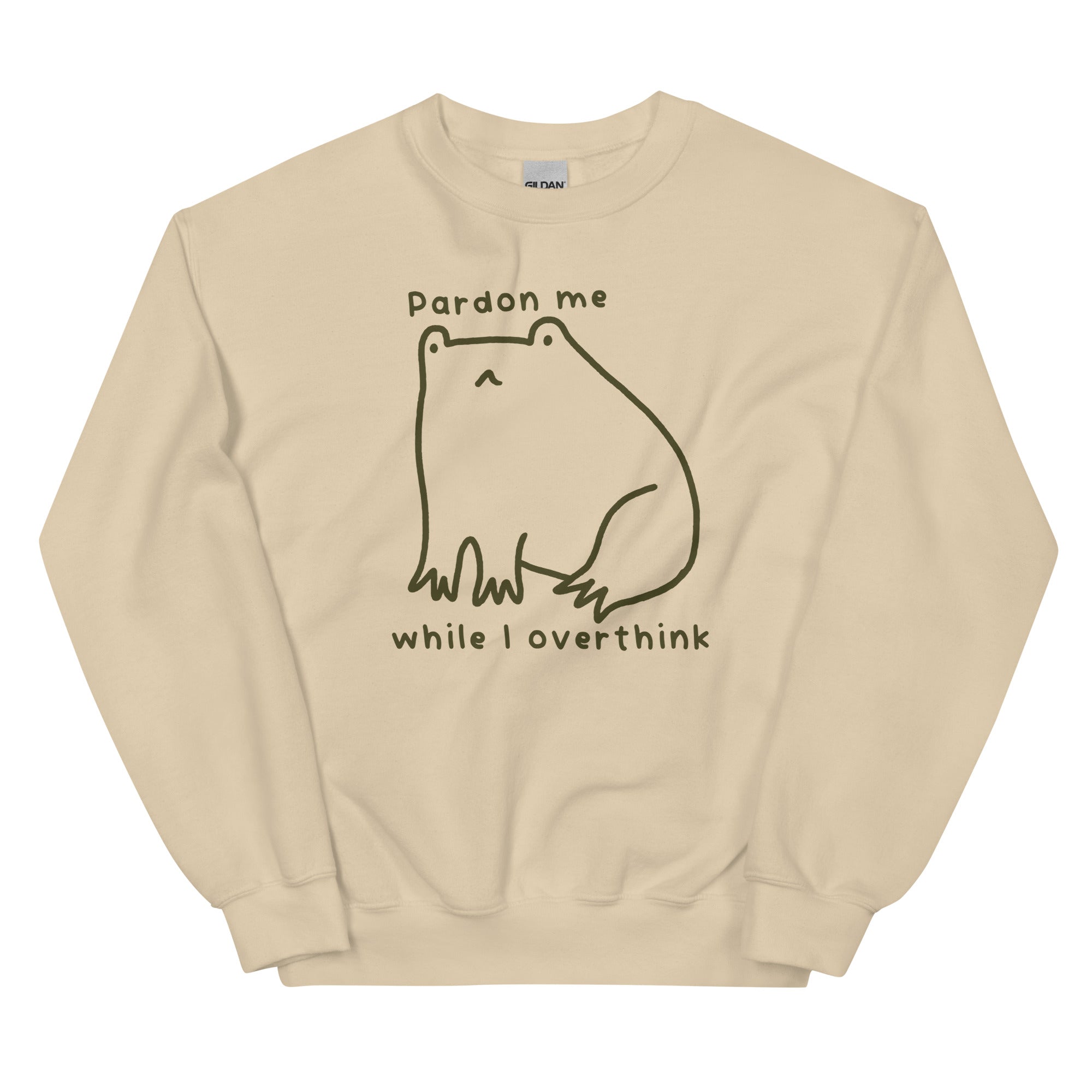 Pardon Me While I Overthink Unisex Sweatshirt