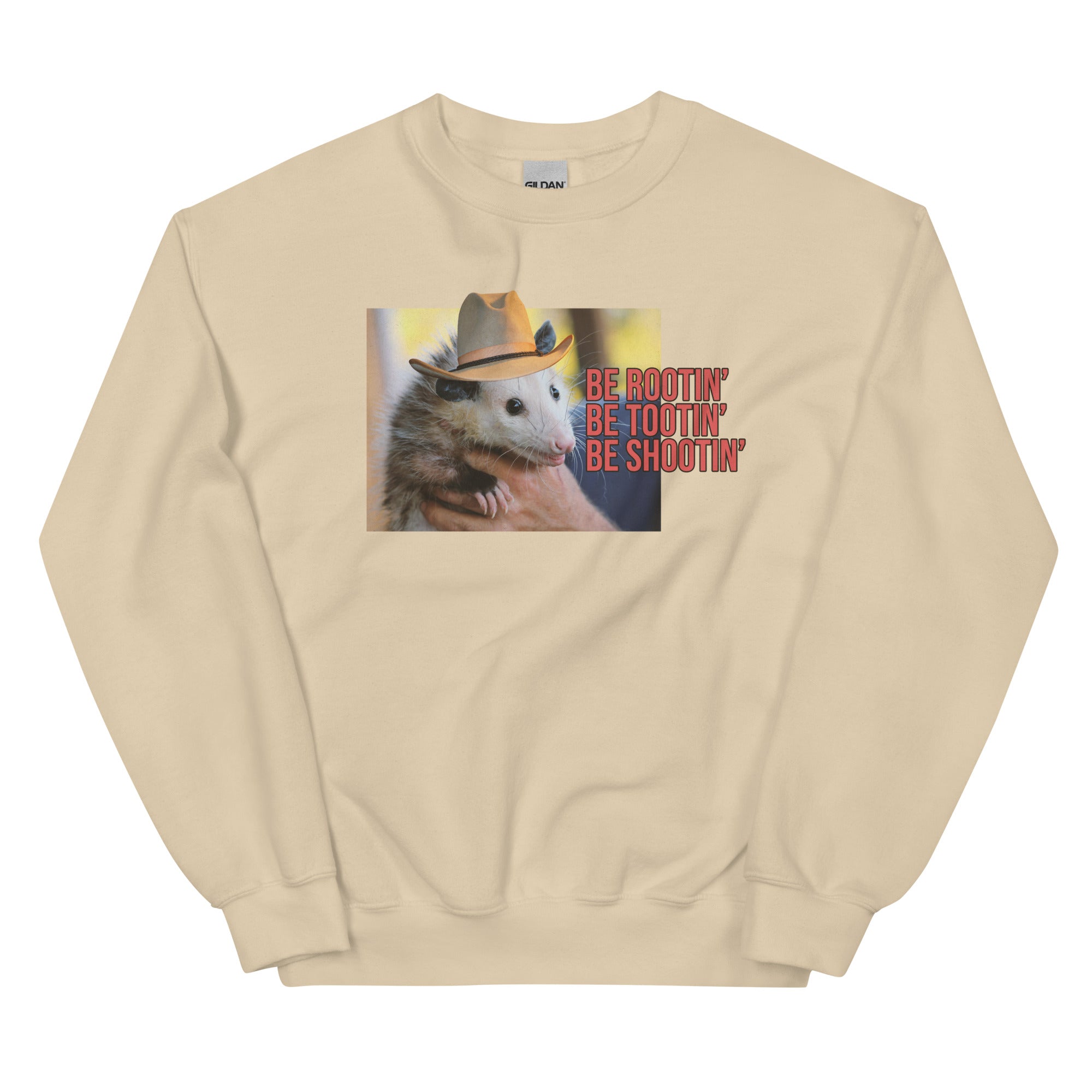 Cowboy Possum Unisex Sweatshirt