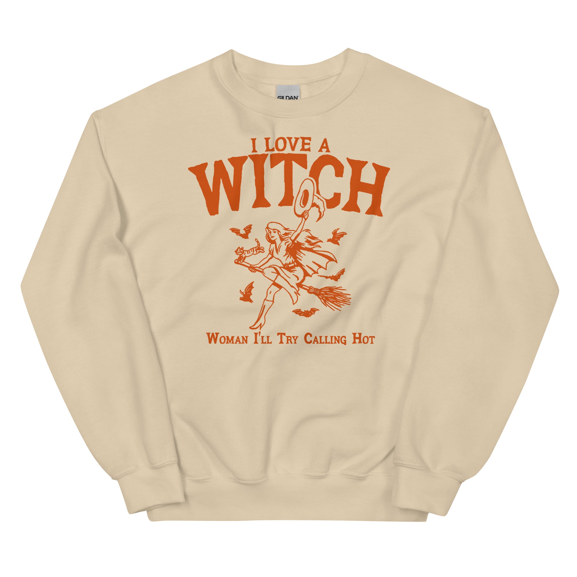 I Love a WITCH Unisex Sweatshirt