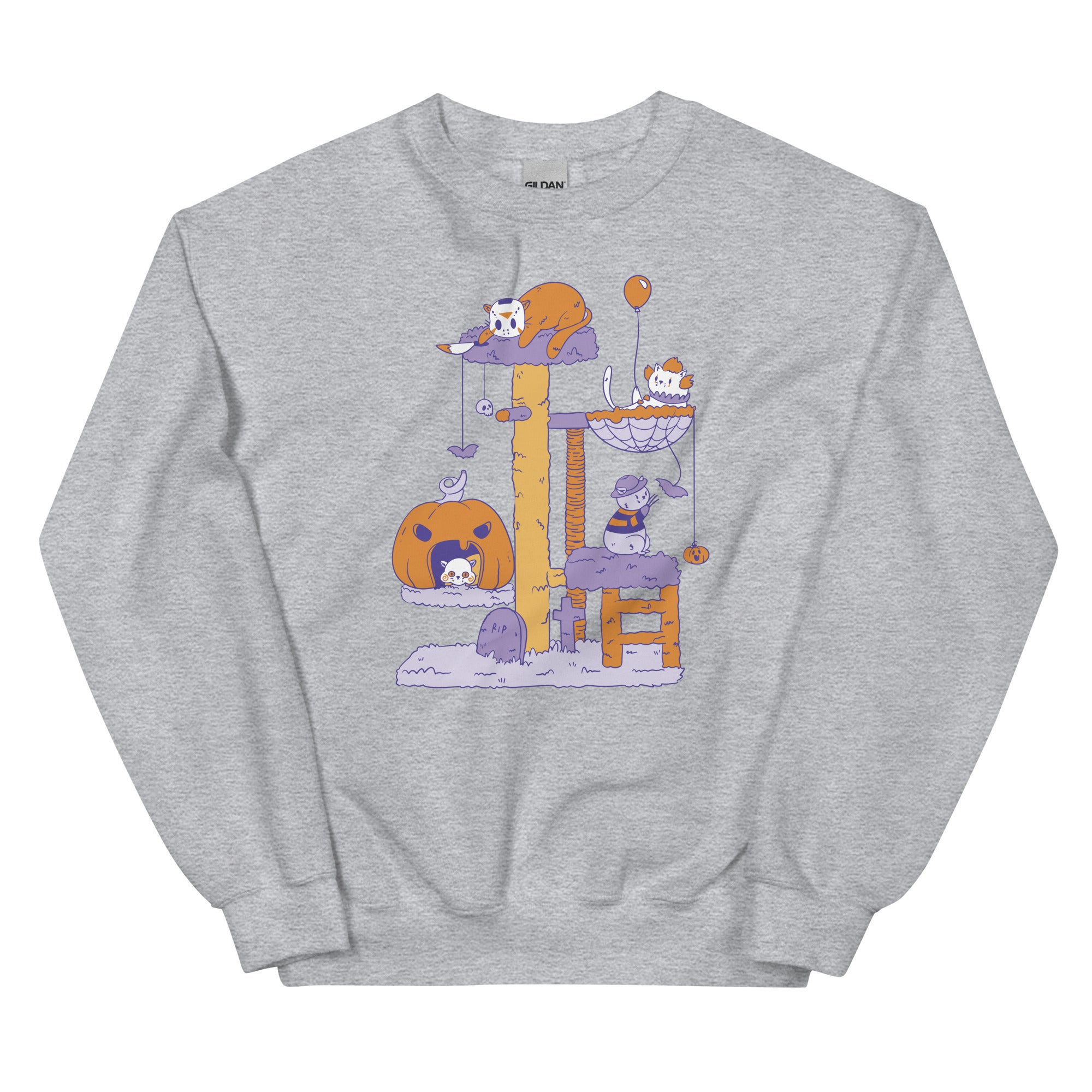 Cat Horror Icons Unisex Sweatshirt