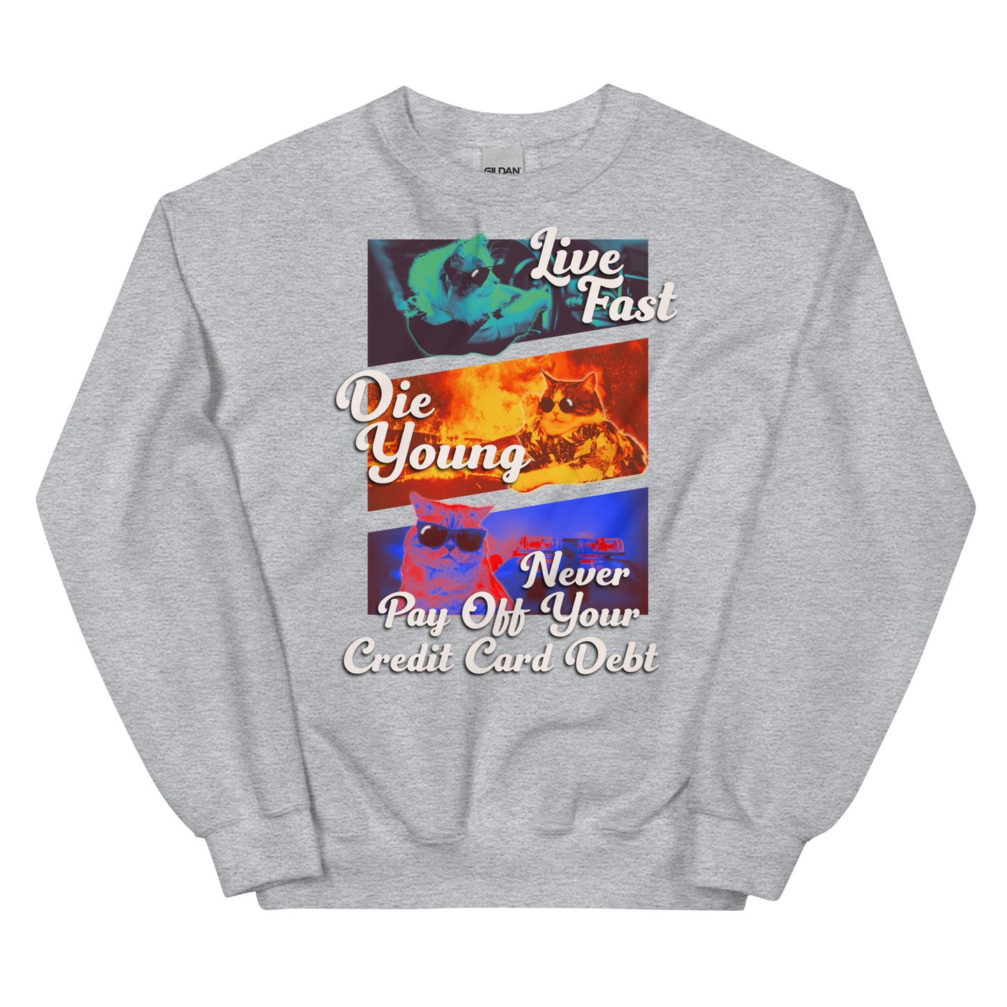 Live Fast Die Young Unisex Sweatshirt
