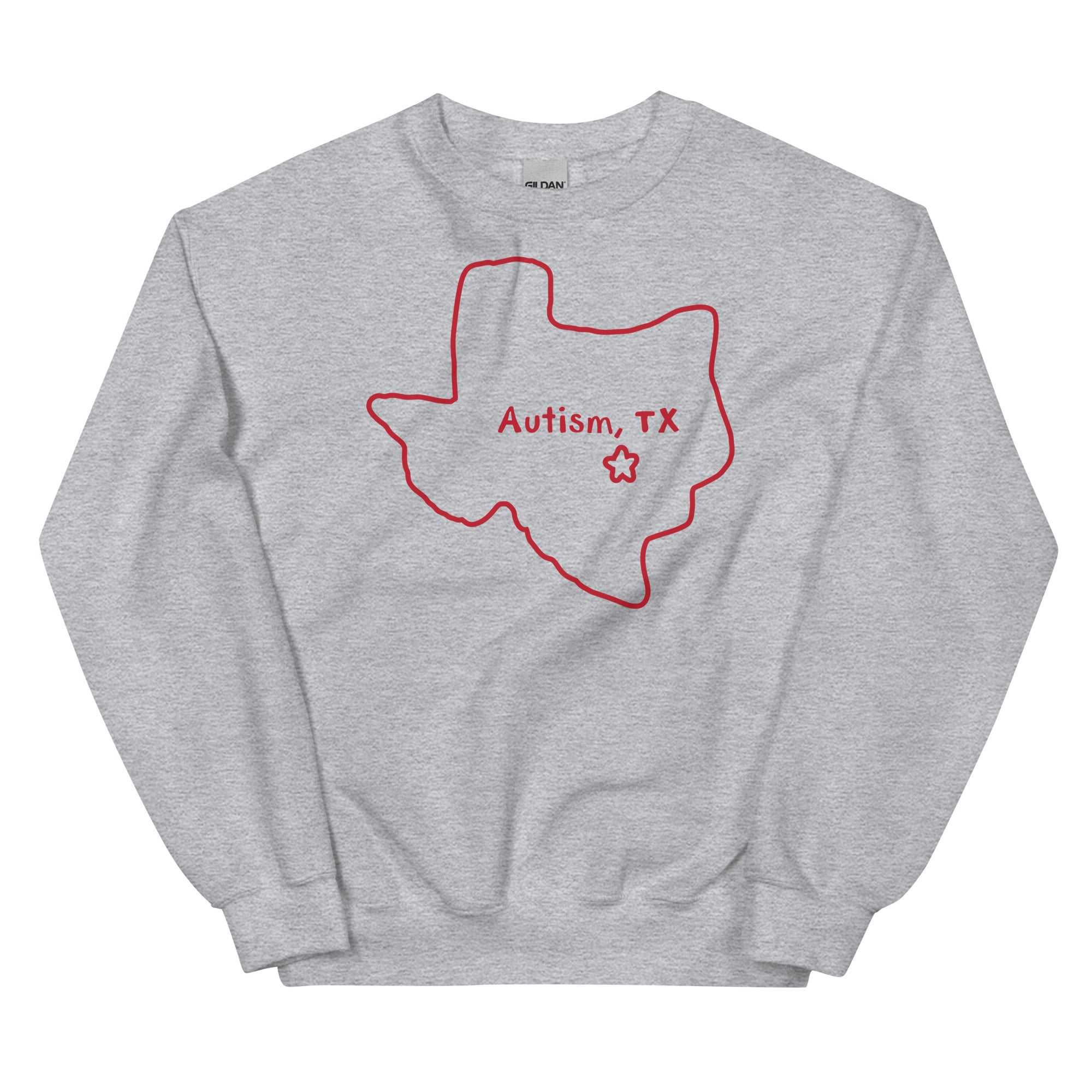 Autism Texas Unisex Sweatshirt