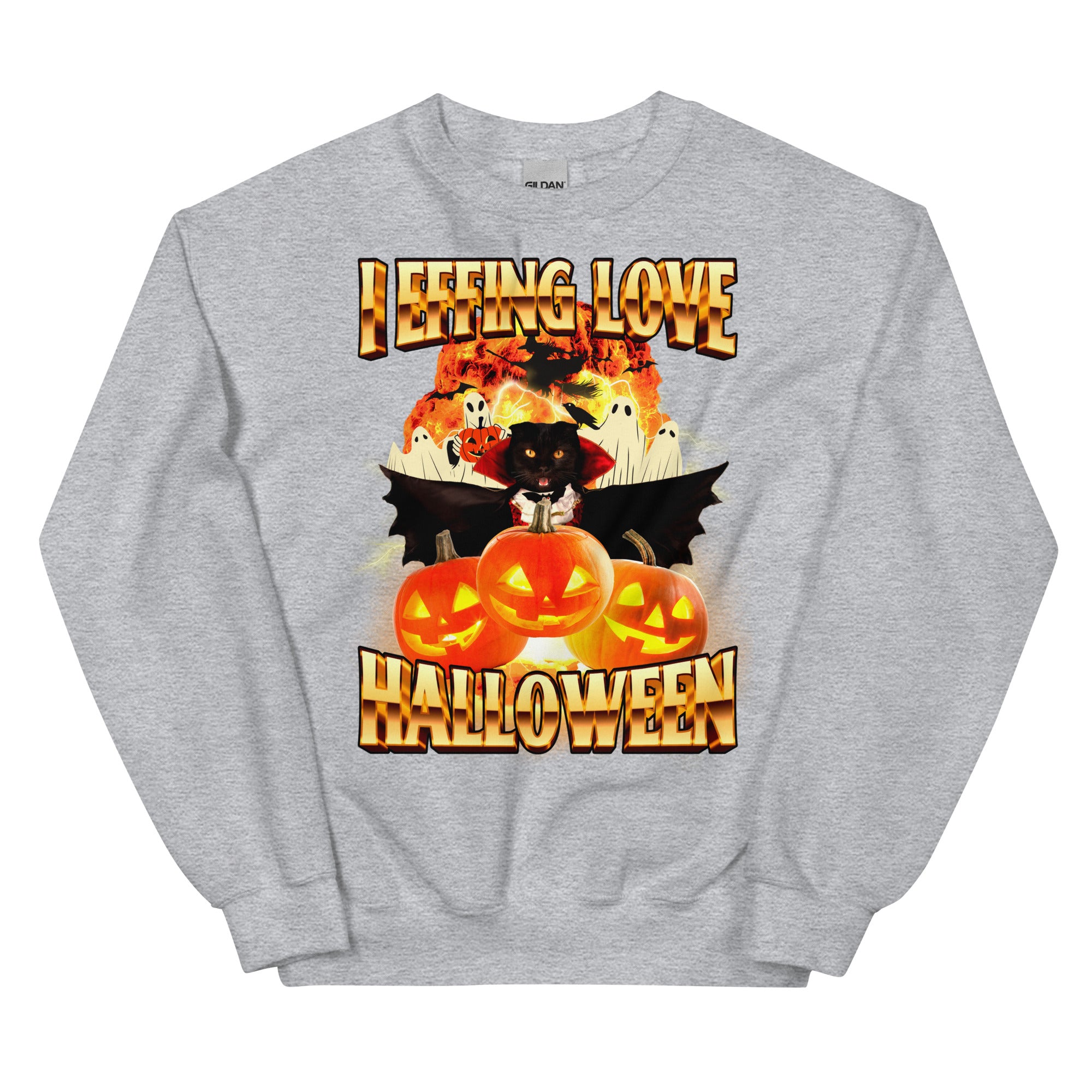 I Effing Love Halloween Unisex Sweatshirt