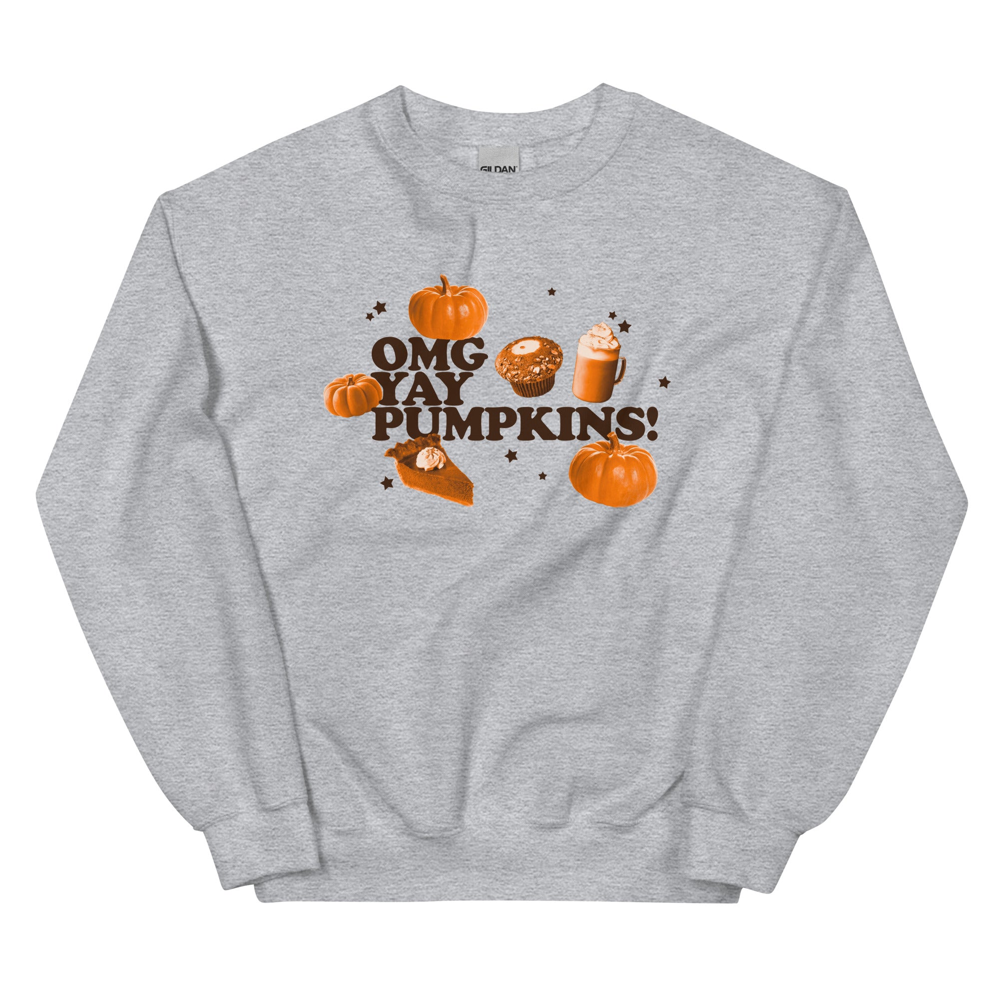 OMG YAY PUMPKINS Unisex Sweatshirt