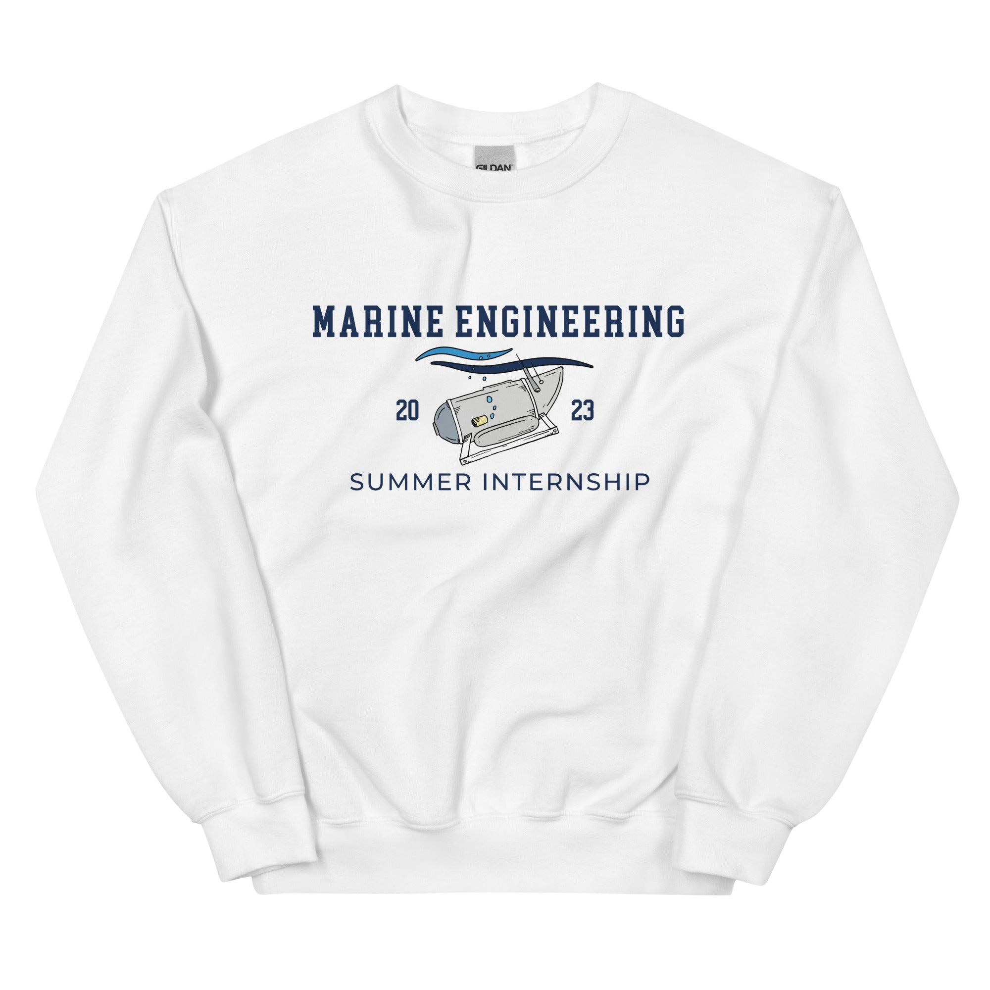 Marine Engineering Summer Internship Unisex Sweatshirt