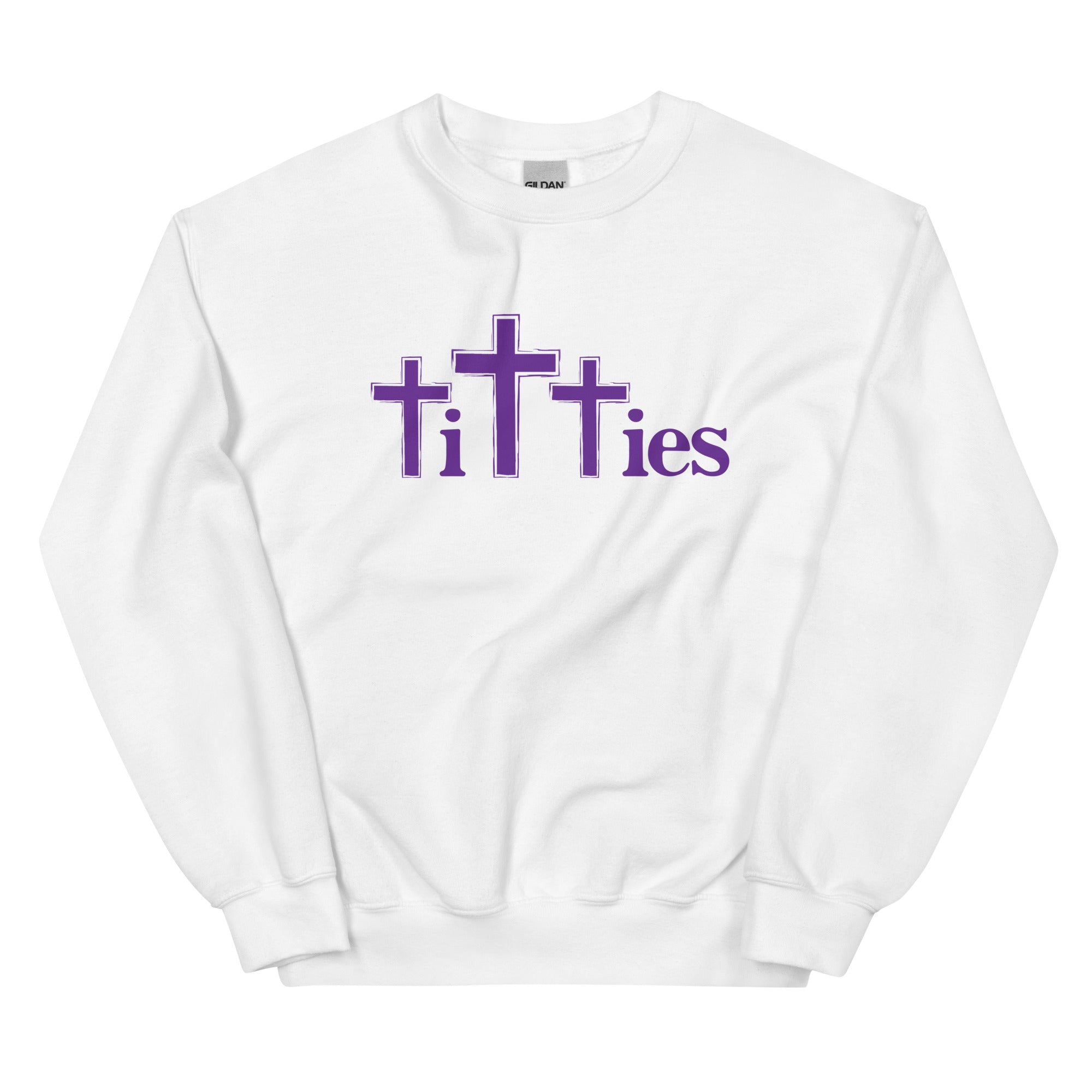 Titties (Crosses) Unisex Sweatshirt