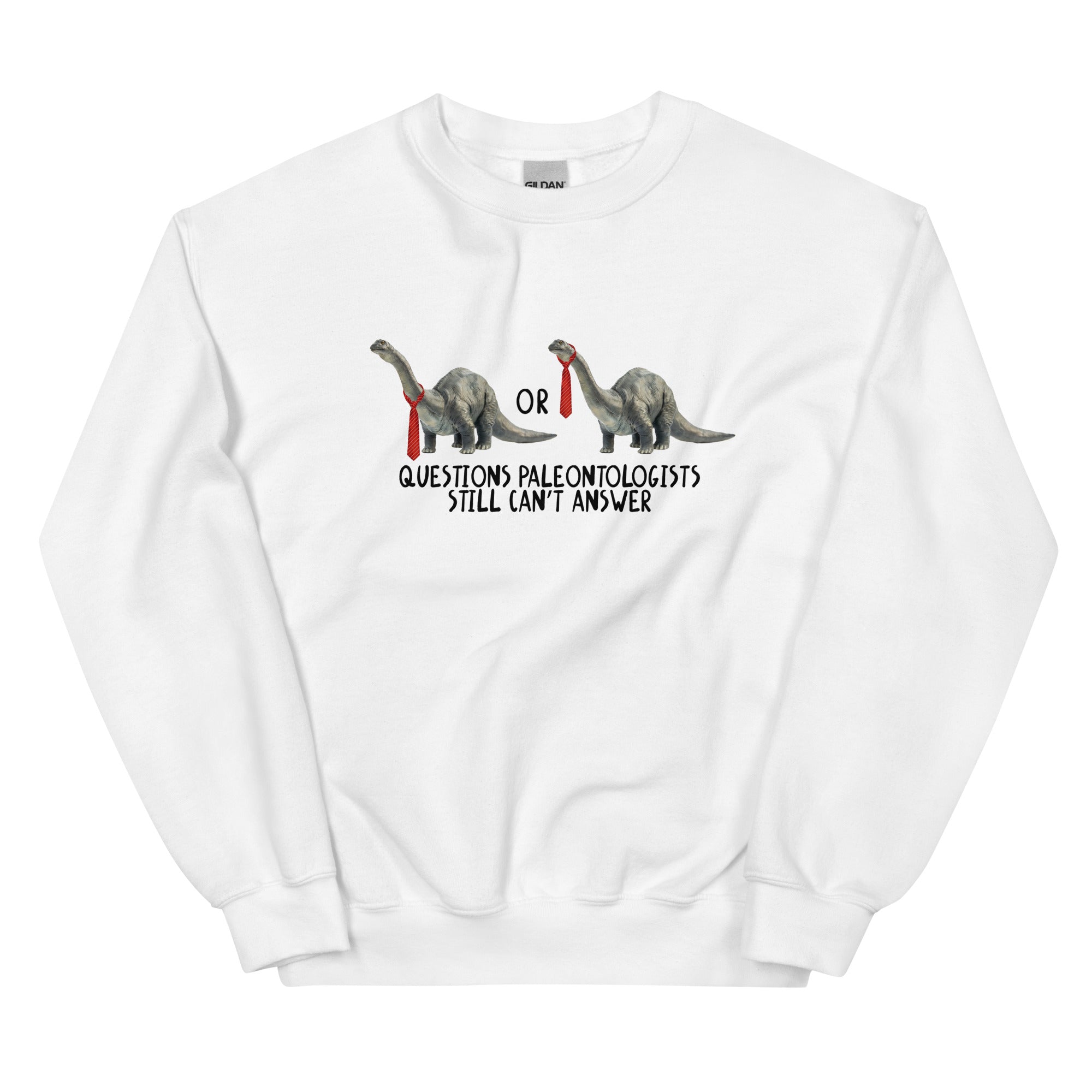 Questions Paleontologists Still Can’t Answer Unisex Sweatshirt