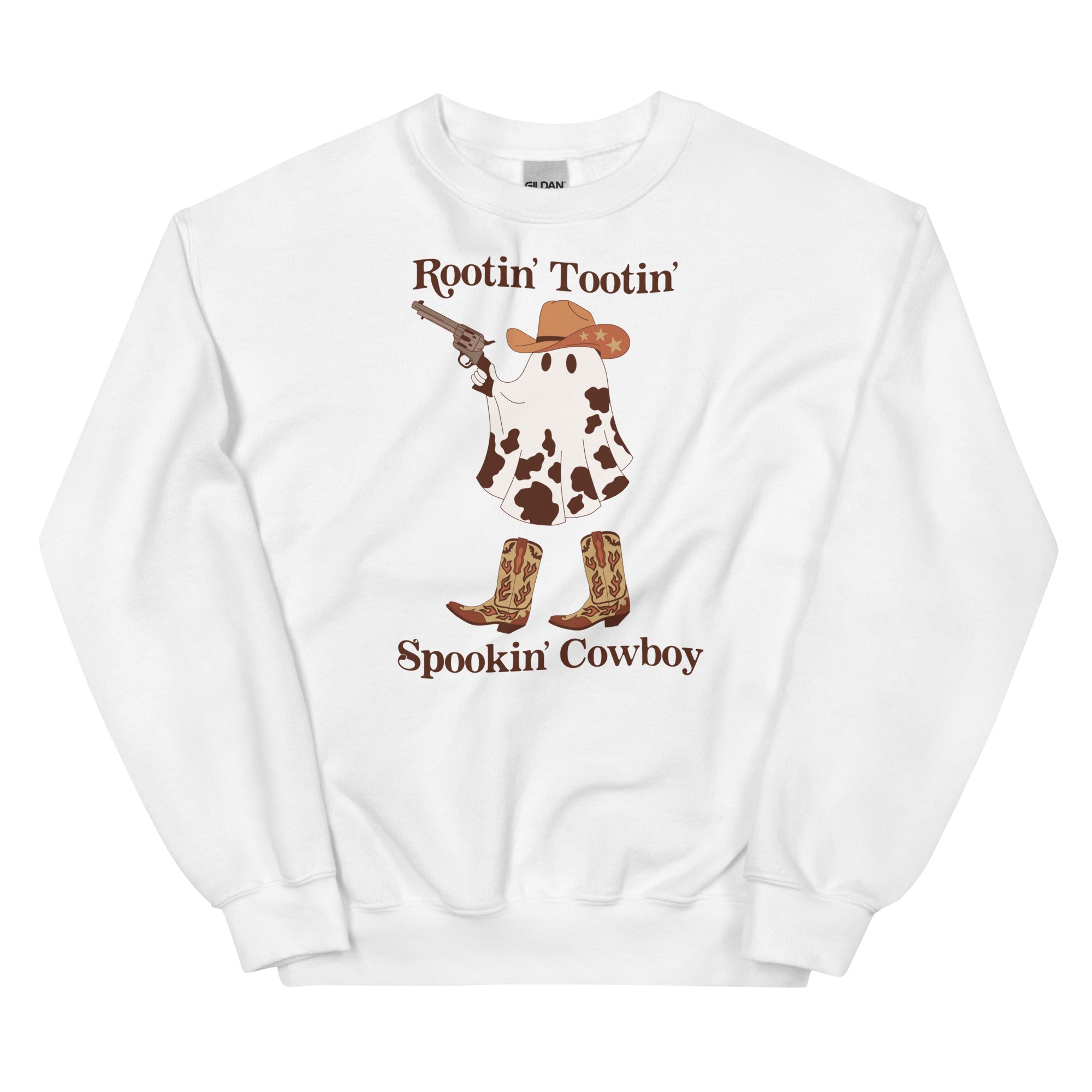 Rootin' Tootin' Spookin' Cowboy Unisex Sweatshirt