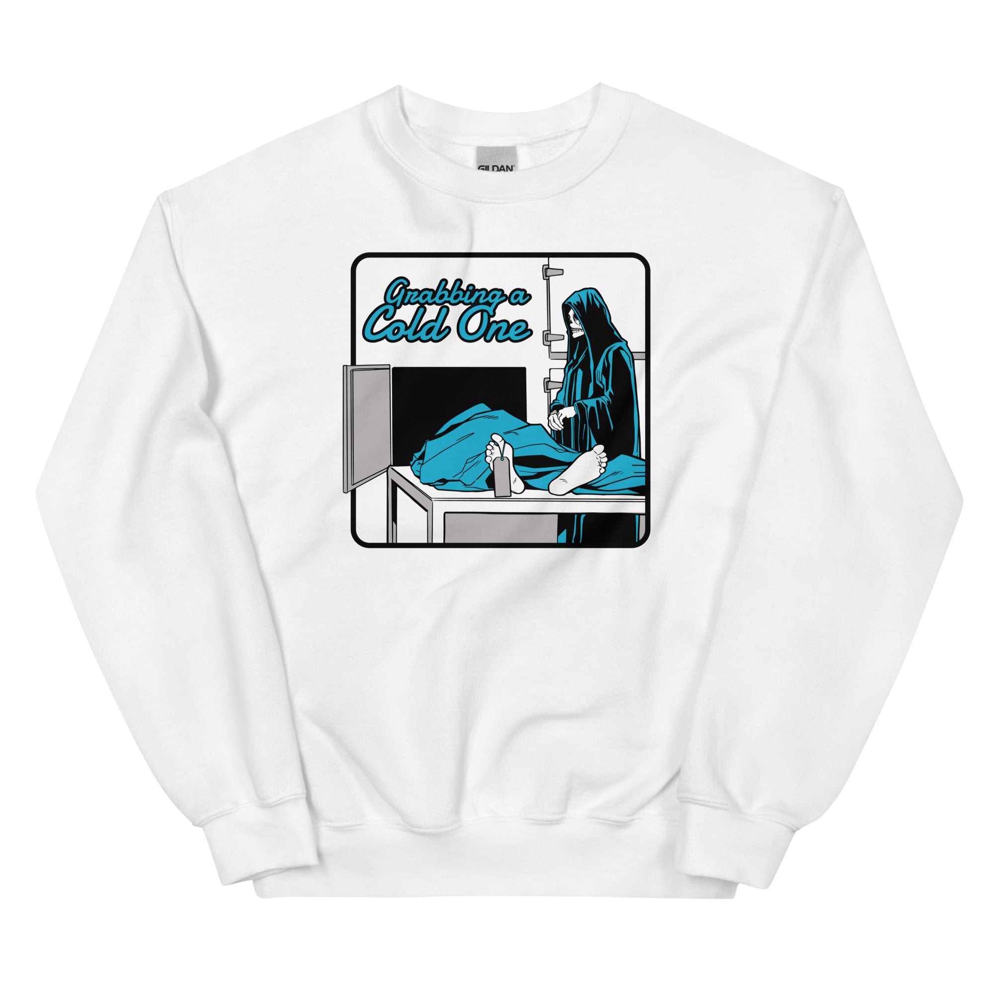 Grabbing a Cold One Unisex Sweatshirt