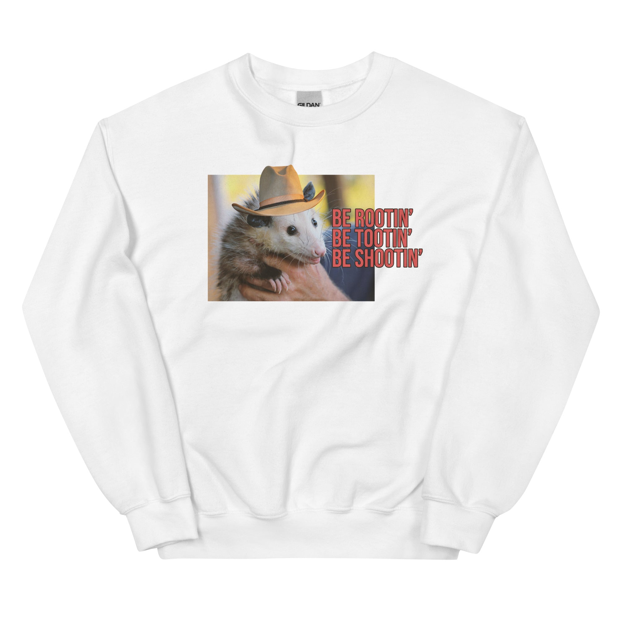 Cowboy Possum Unisex Sweatshirt