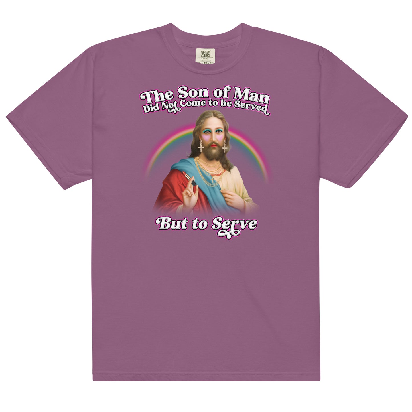 The Son of Man Came to Serve Unisex t-shirt
