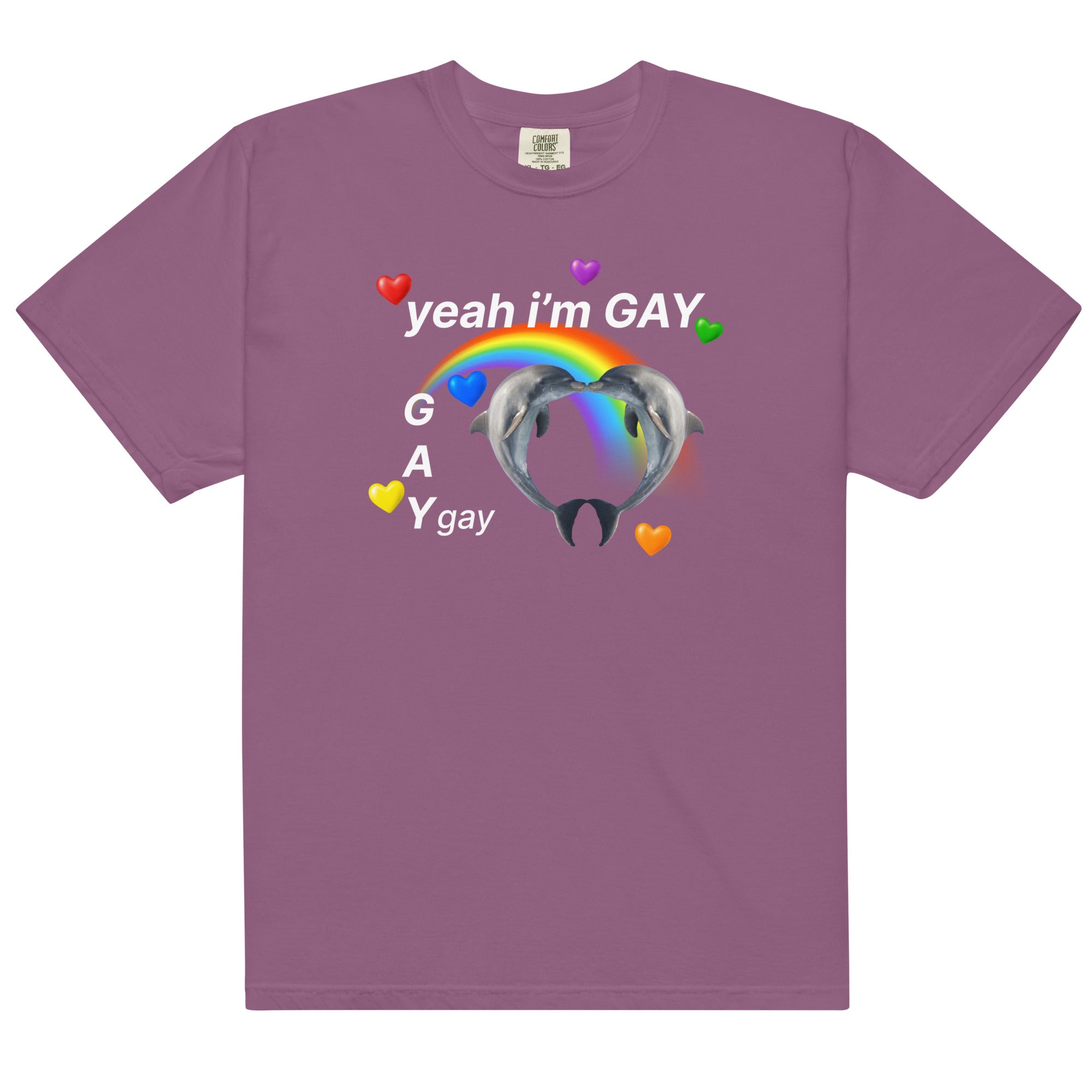 Yeah I'm GAY (Gay) Unisex t-shirt