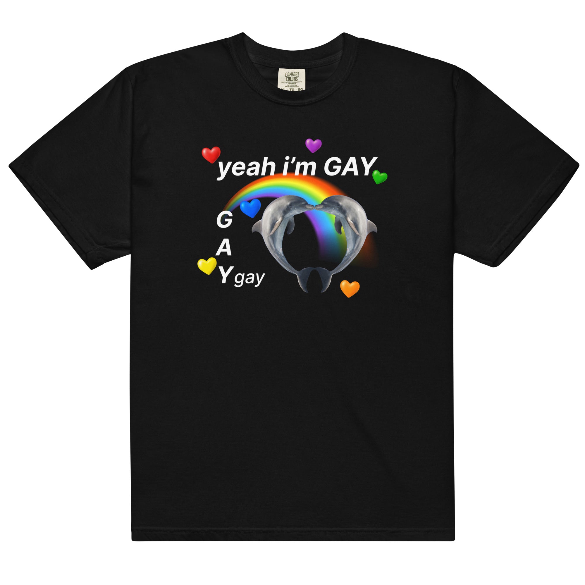 Yeah I'm GAY (Gay) Unisex t-shirt