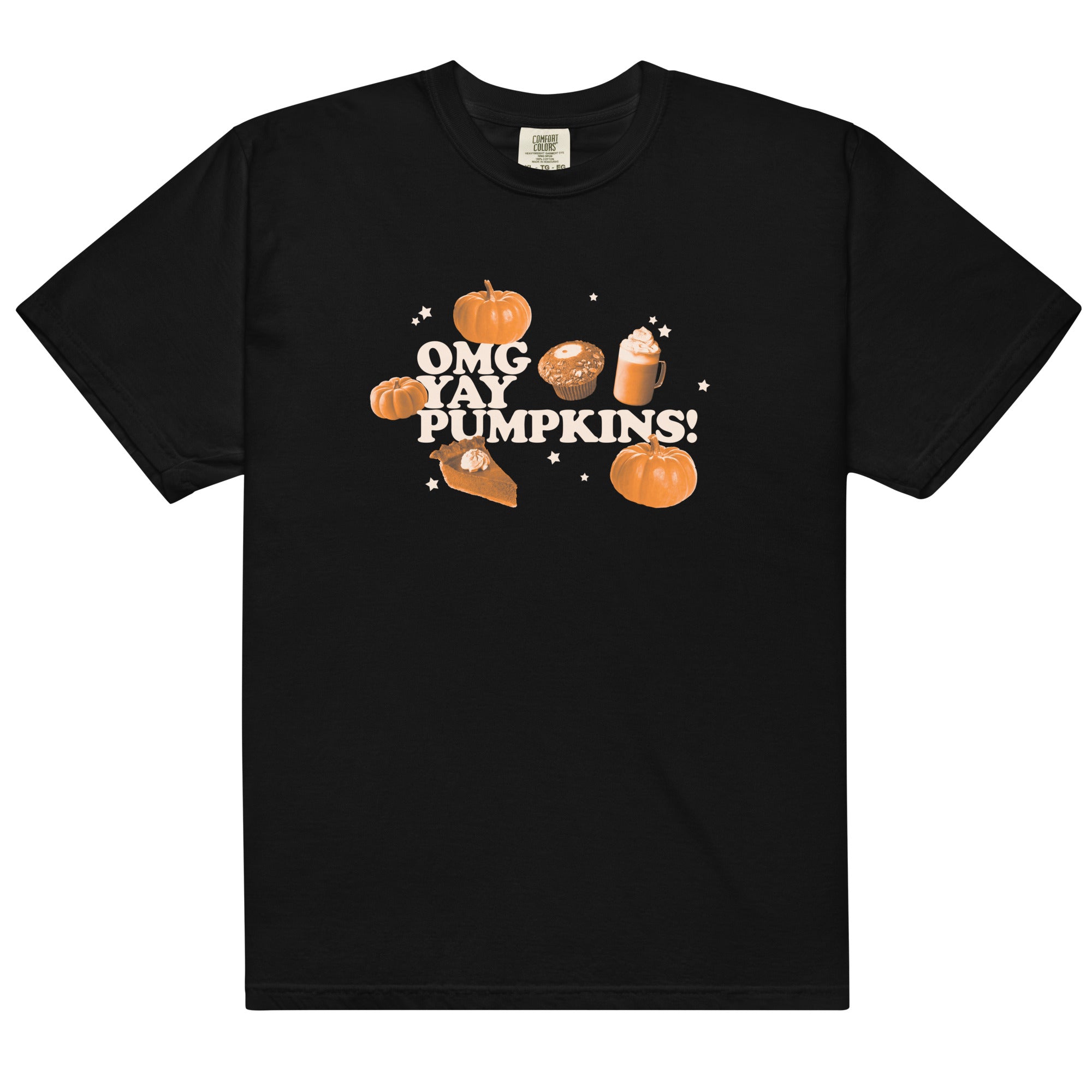 OMG YAY PUMPKINS Unisex t-shirt