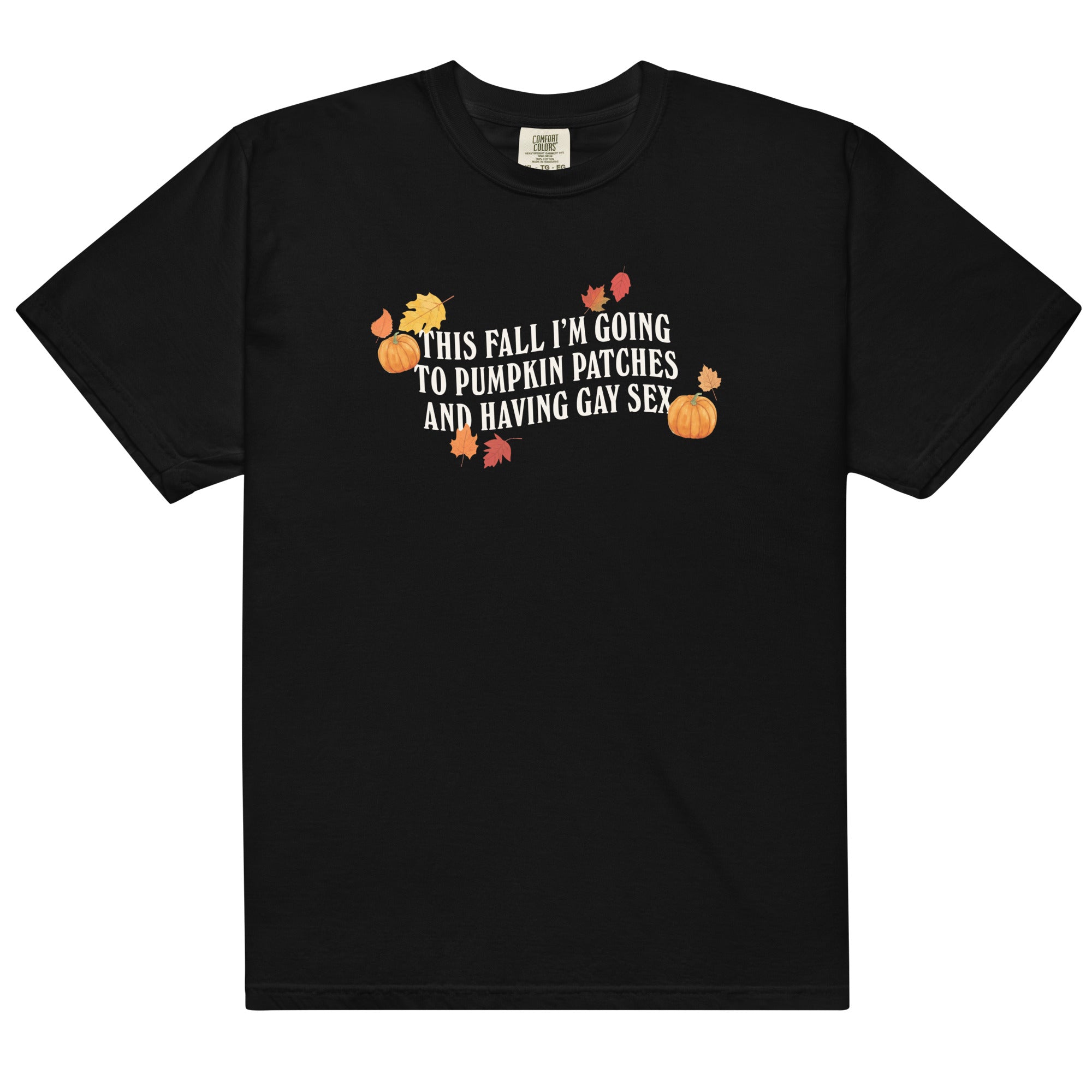 Pumpkin Patches and Gay Sex Unisex t-shirt