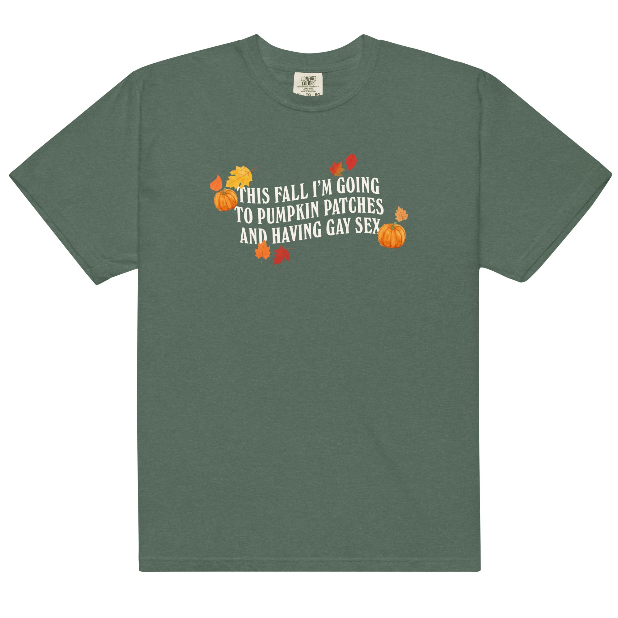 Pumpkin Patches and Gay Sex Unisex t-shirt