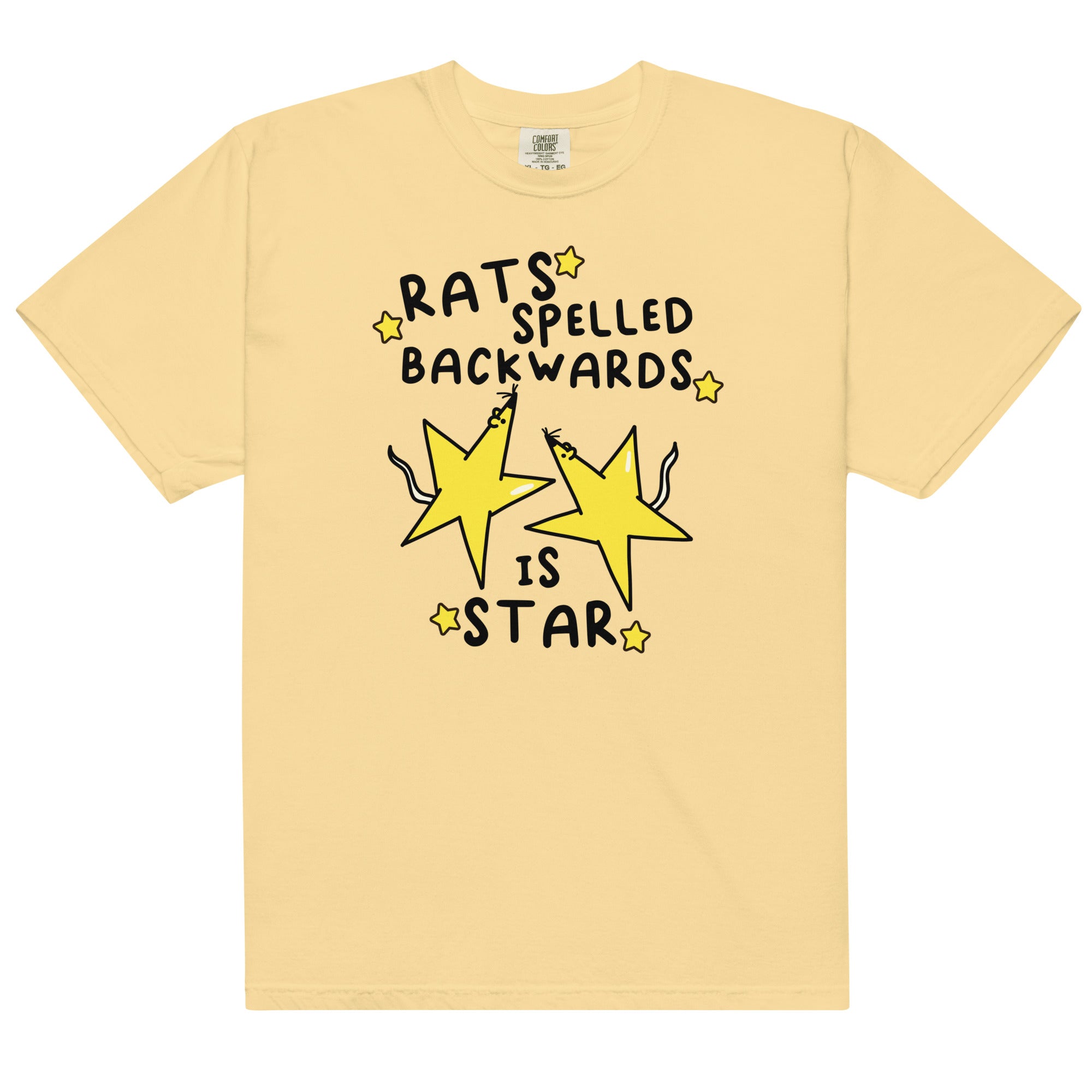 Rats Spelled Backwards Unisex t-shirt