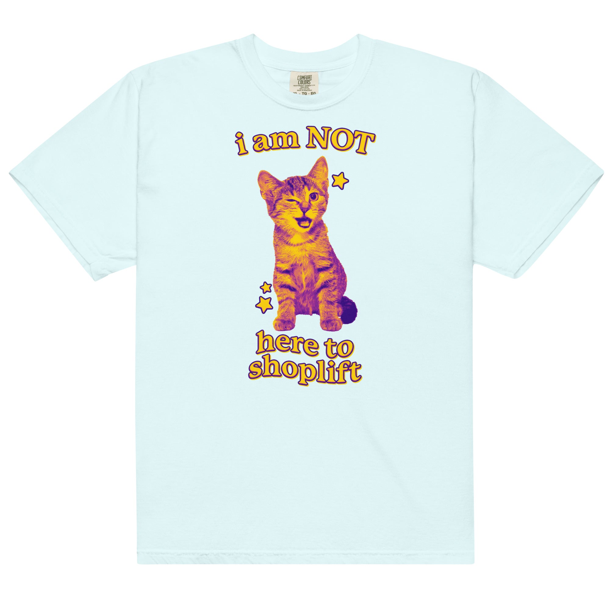 I Am NOT Here to Shoplift Unisex t-shirt