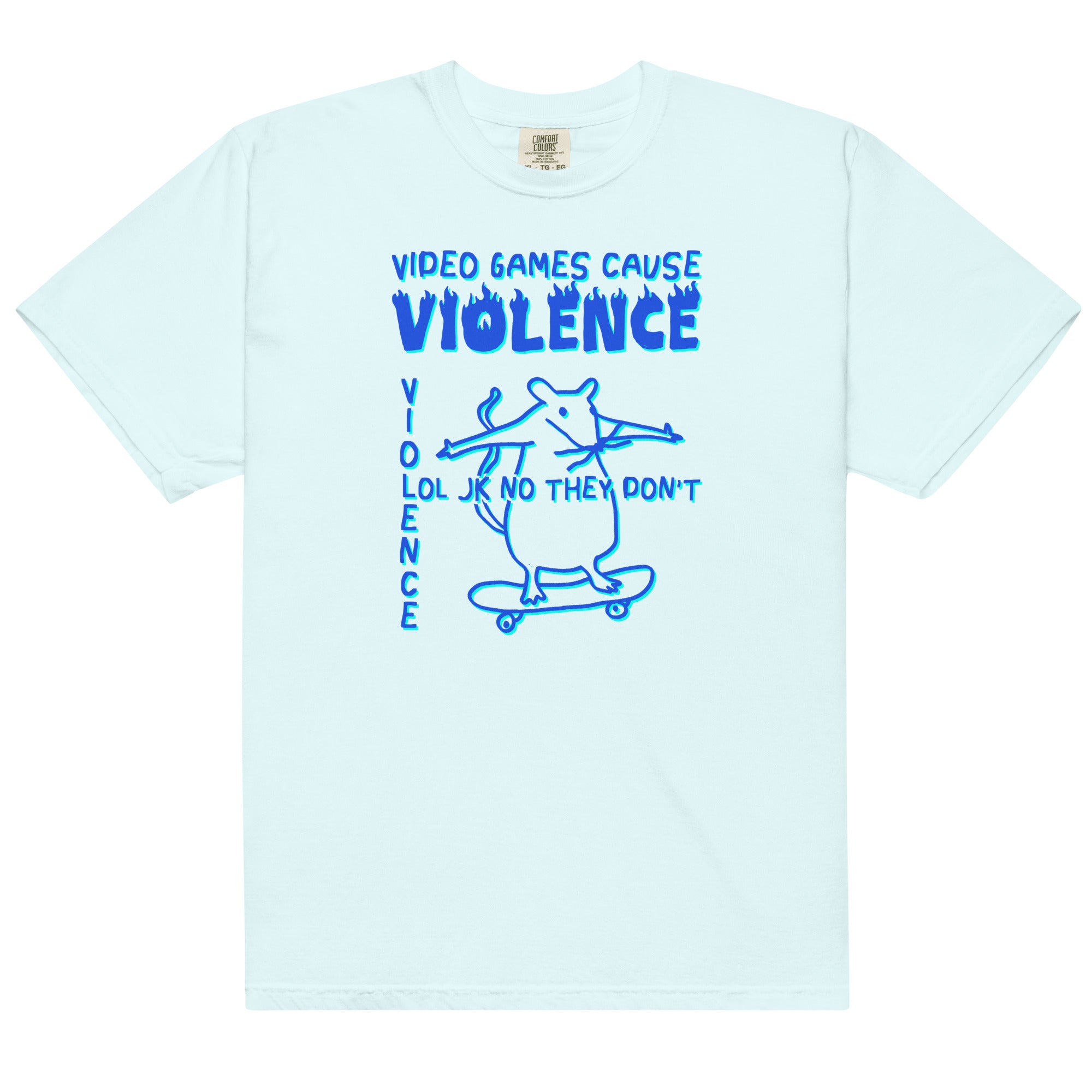 Video Games Cause Violence Unisex t-shirt