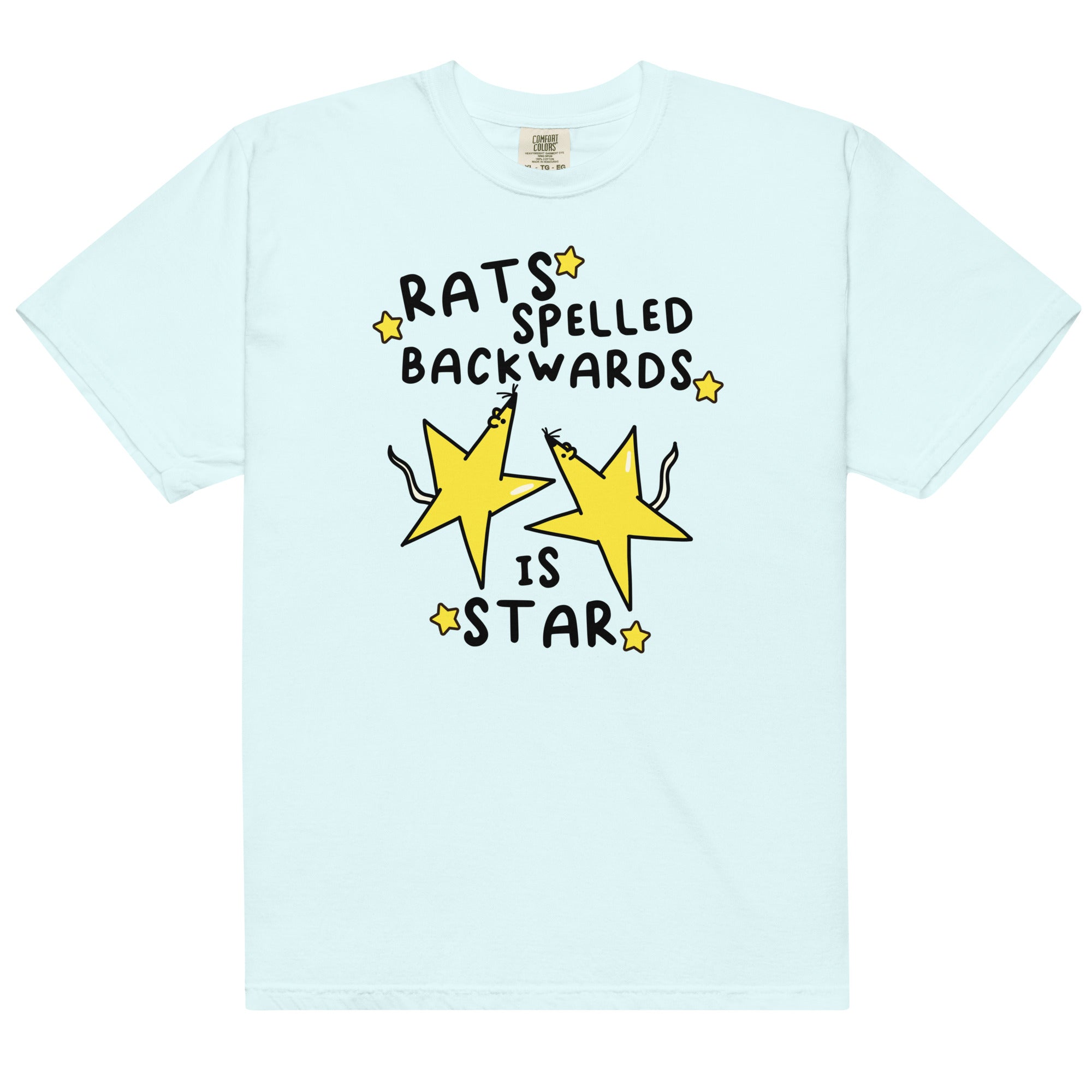 Rats Spelled Backwards Unisex t-shirt