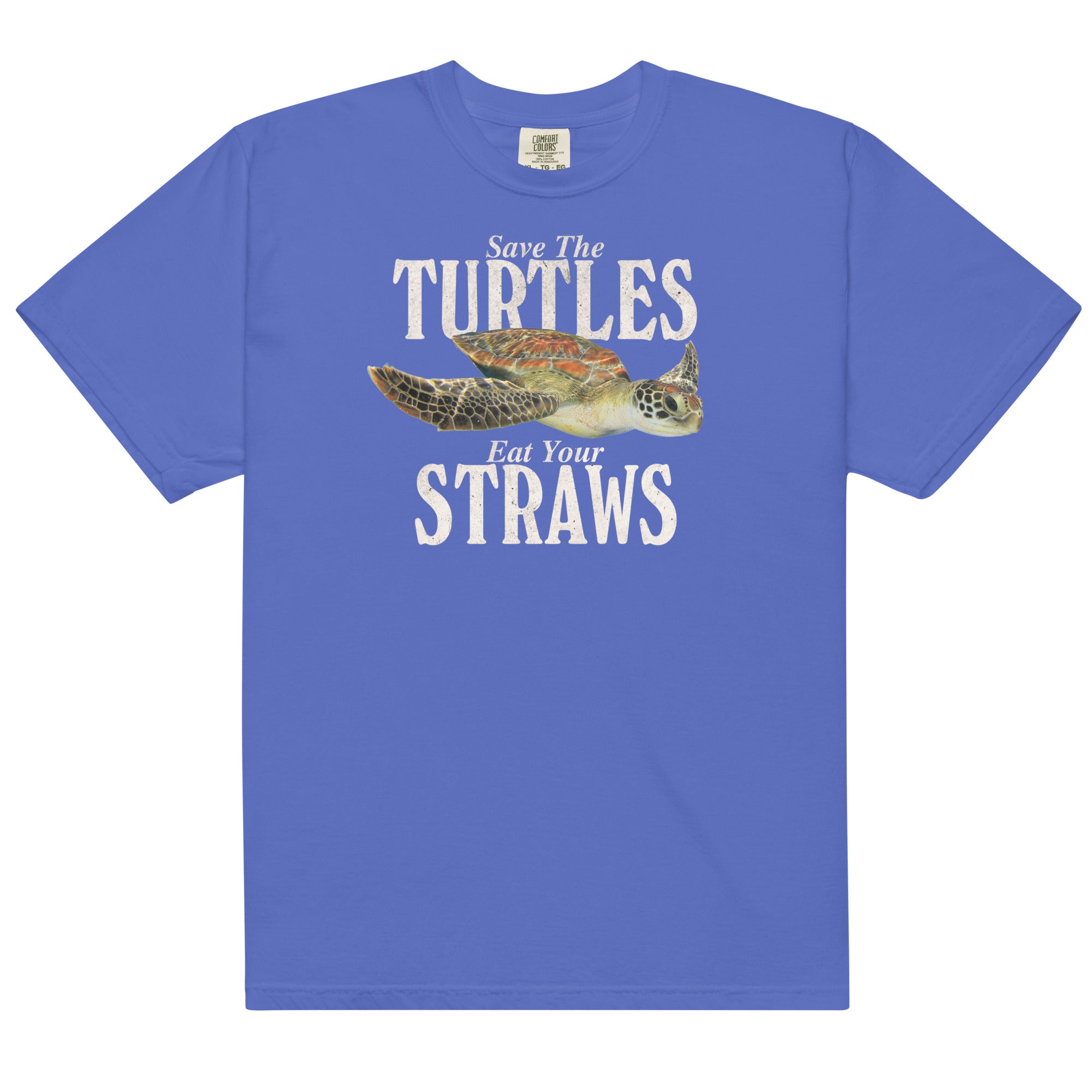 Save the Turtles Eat Your Straws Unisex t-shirt