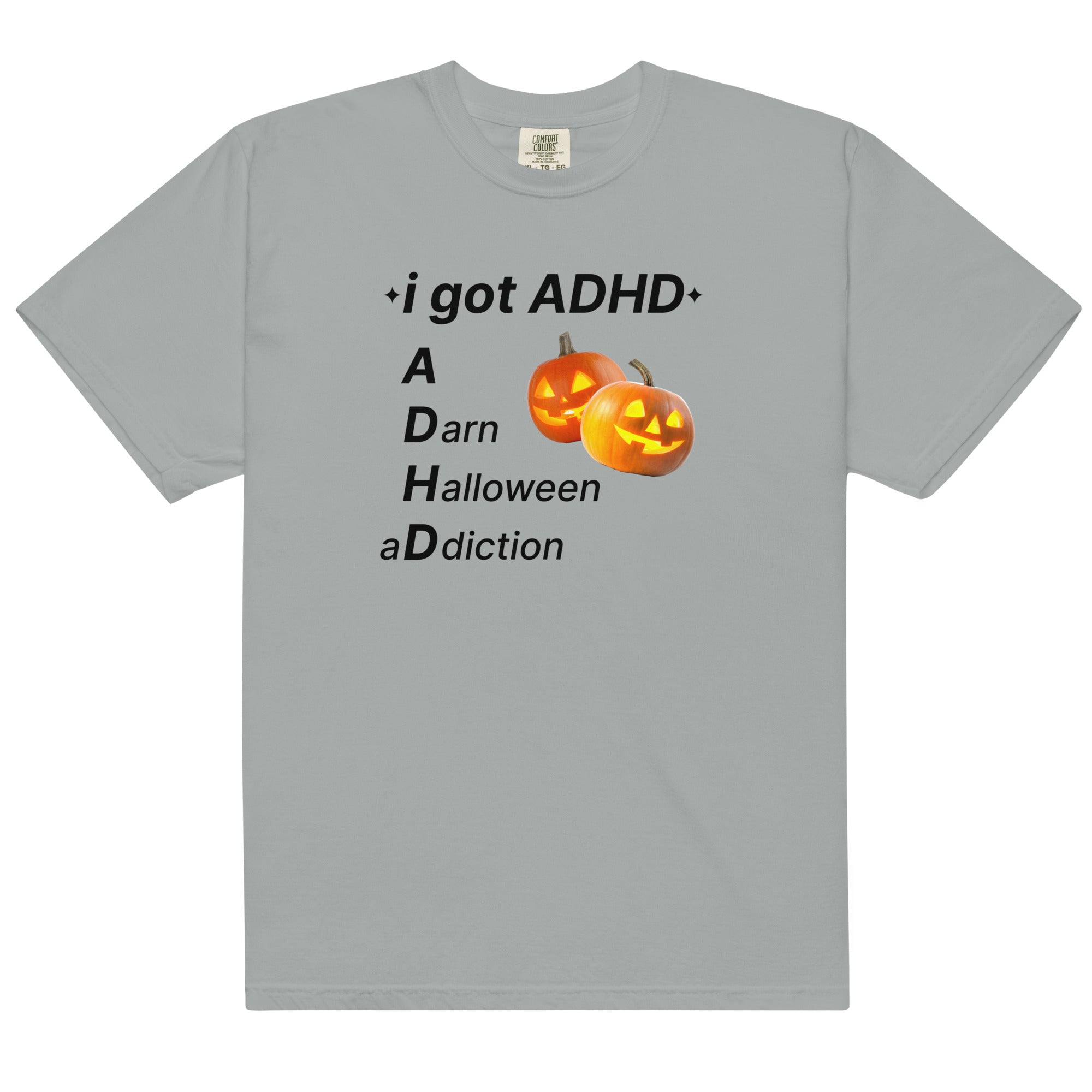 ADHD (A Darn Halloween aDdiction) Unisex t-shirt