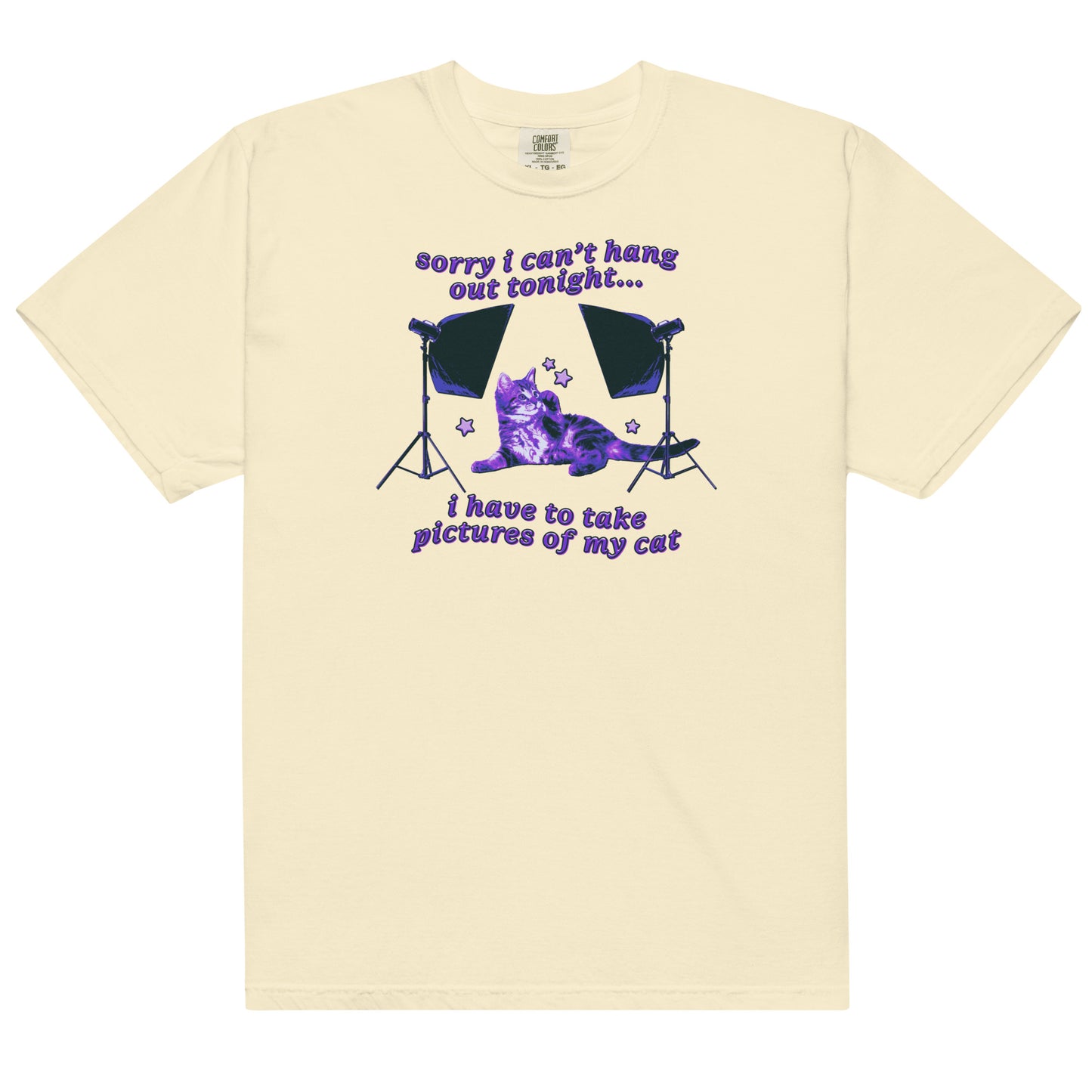 Take Pictures of My Cat Unisex t-shirt