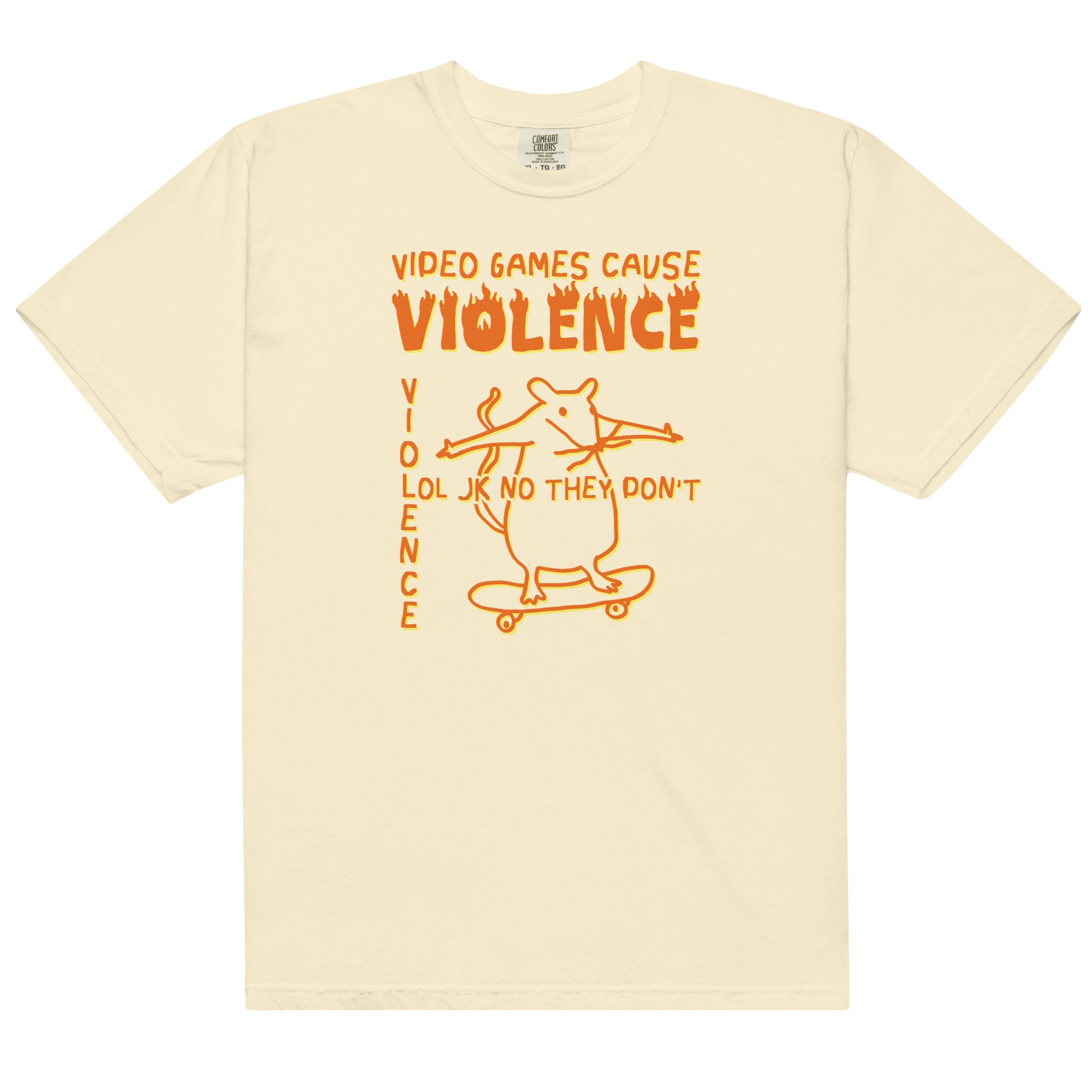 Video Games Cause Violence Unisex t-shirt