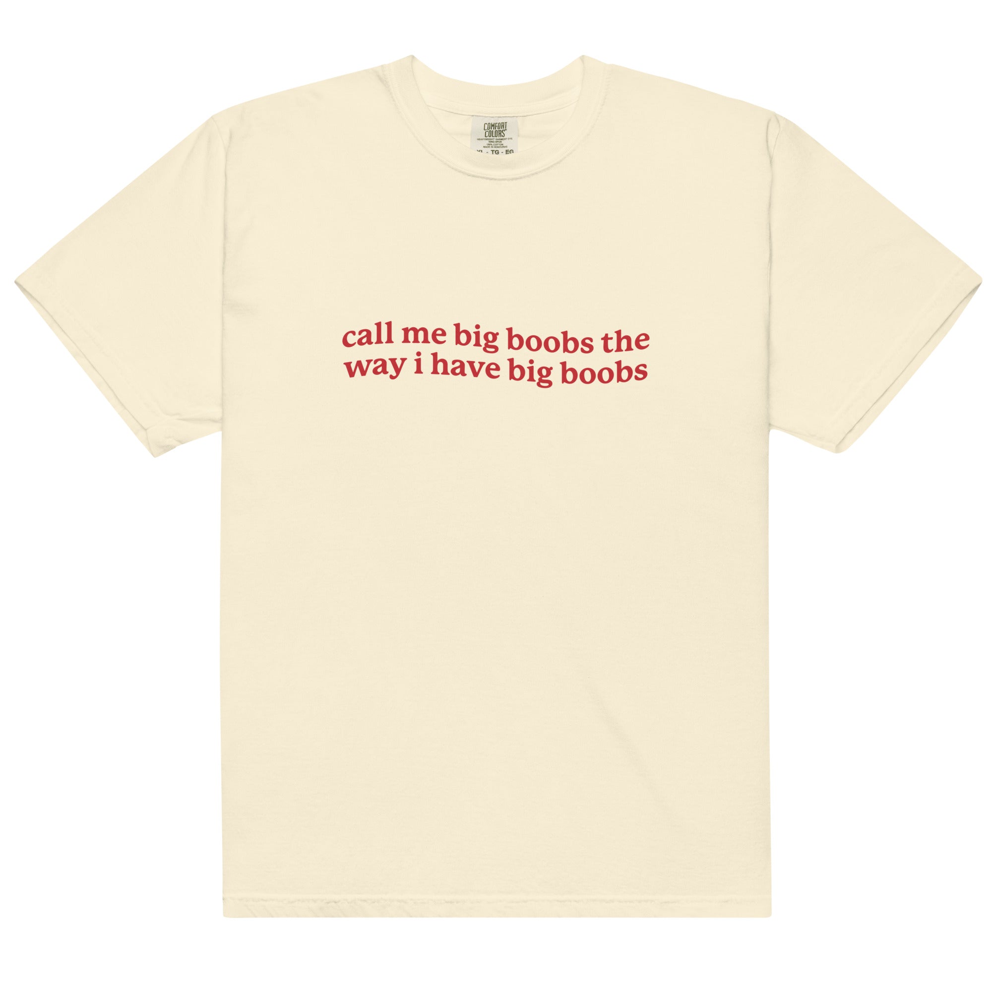 Call Me Big Boobs (V2) Unisex t-shirt