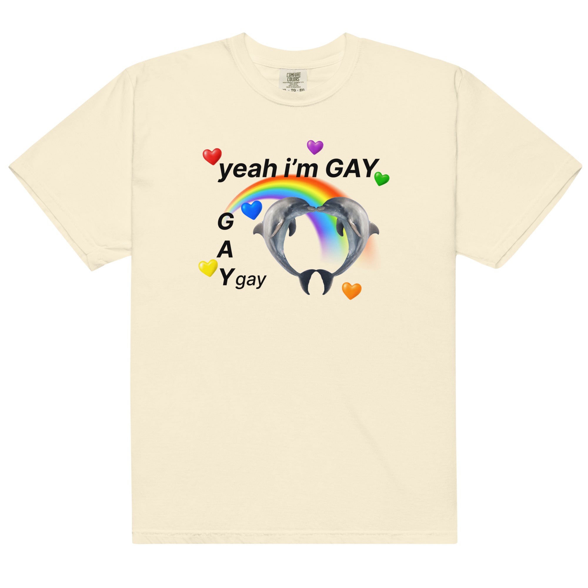 Yeah I'm GAY (Gay) Unisex t-shirt