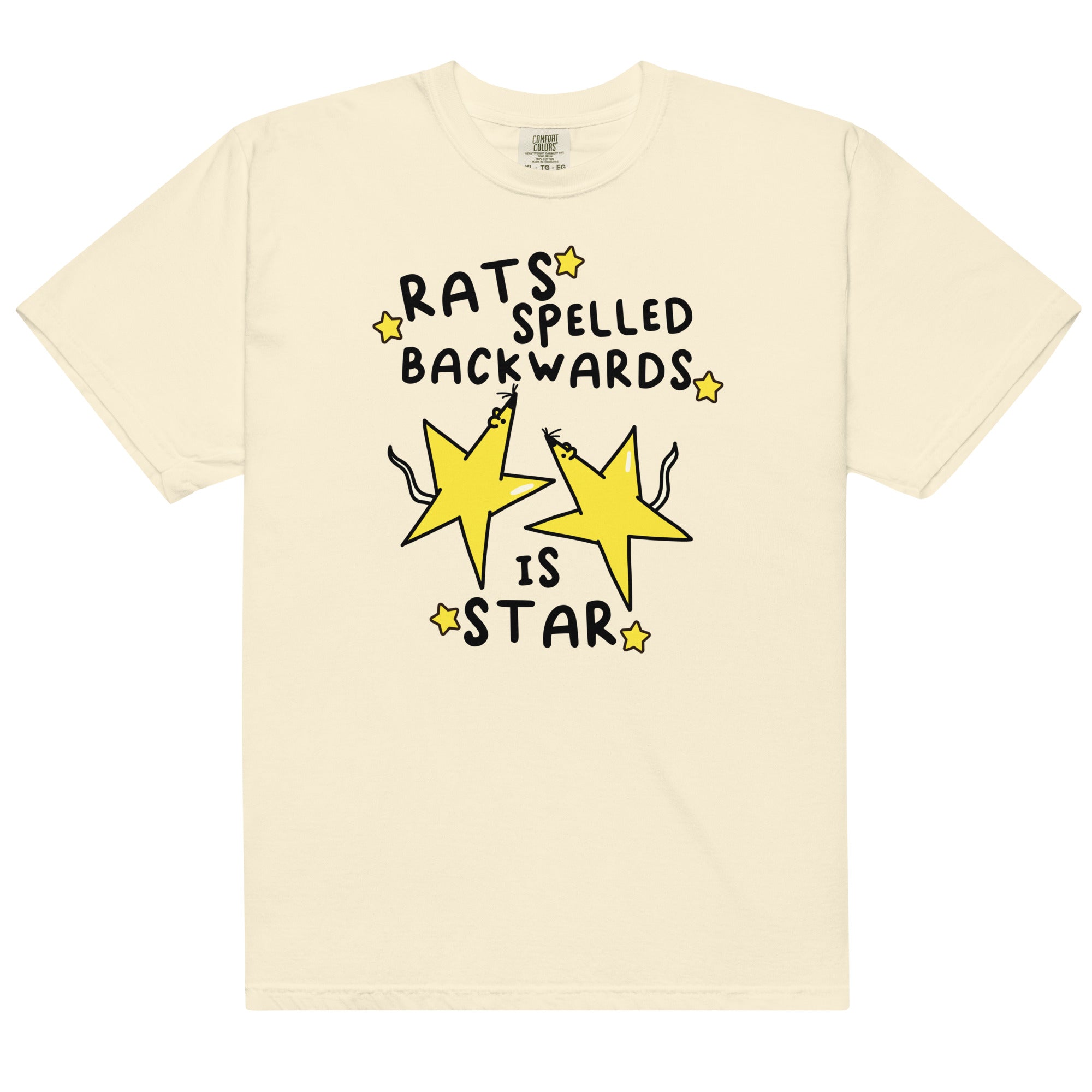 Rats Spelled Backwards Unisex t-shirt