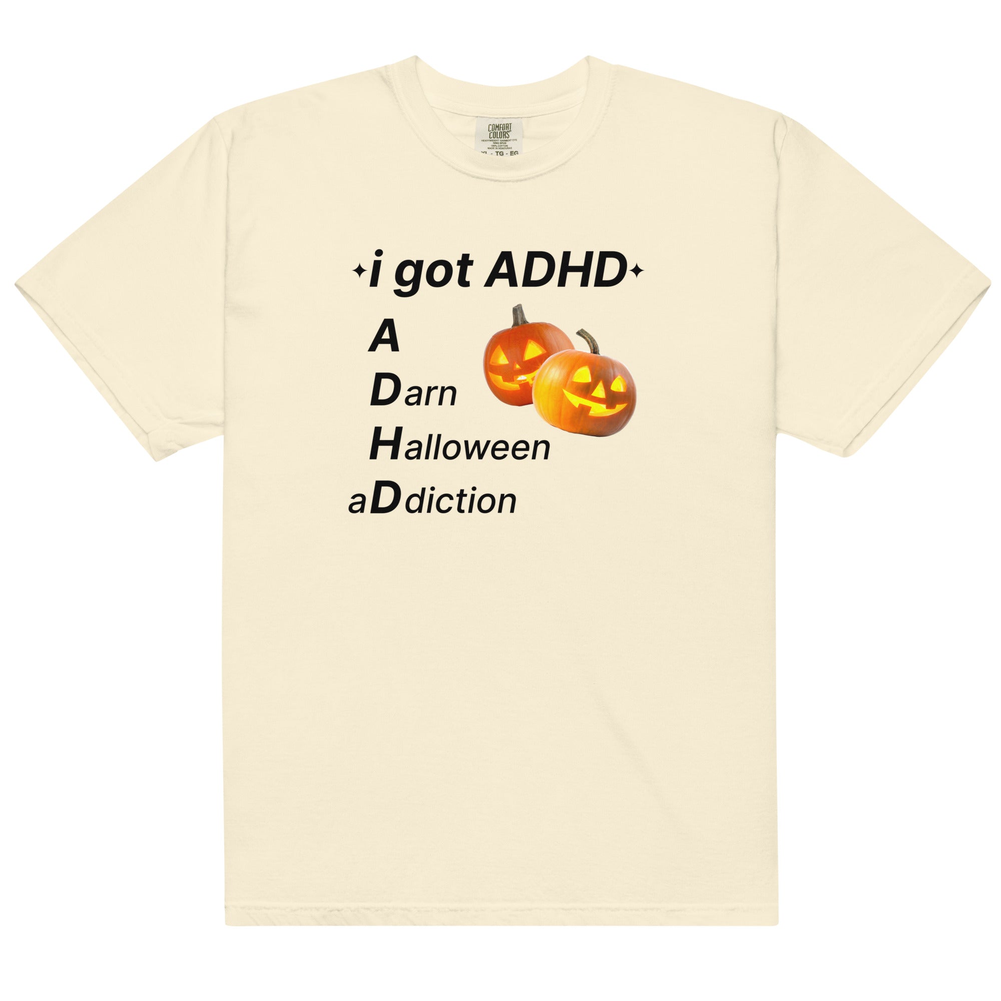 ADHD (A Darn Halloween aDdiction) Unisex t-shirt