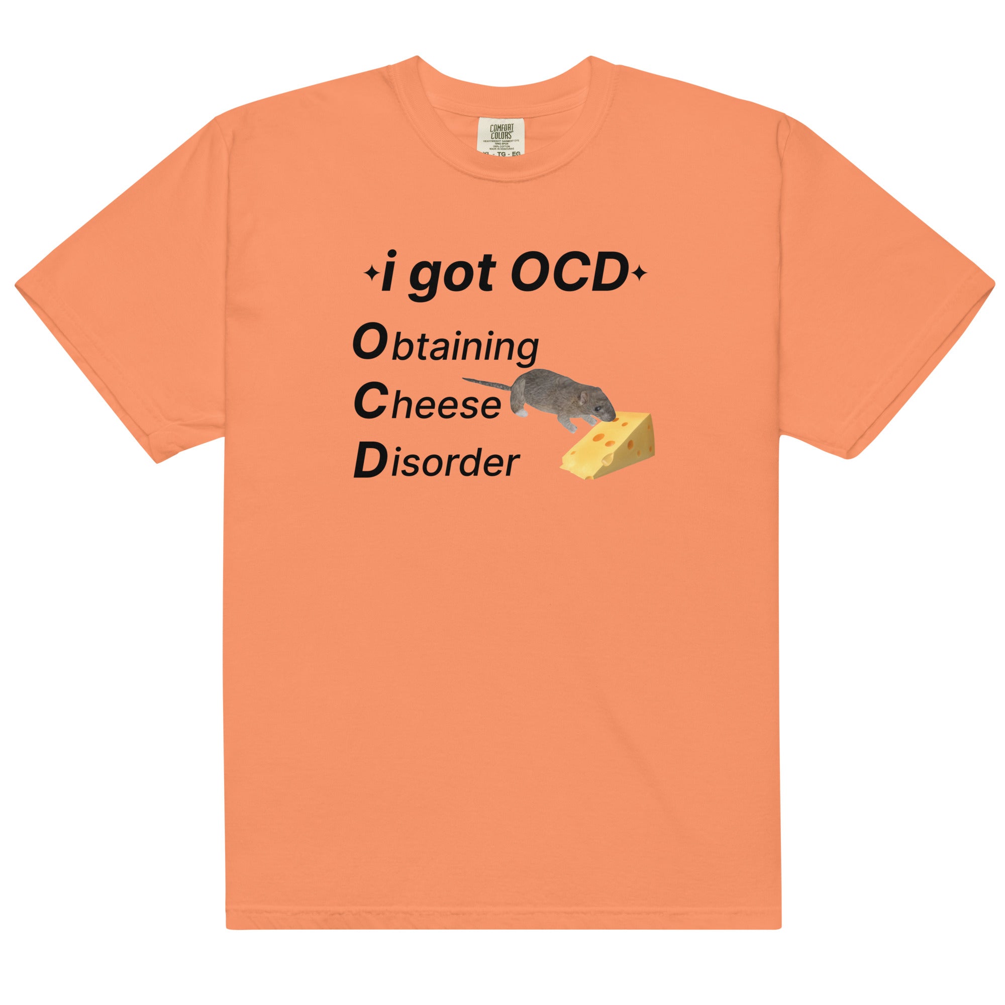 OCD (Obtaining Cheese Disorder) Unisex t-shirt