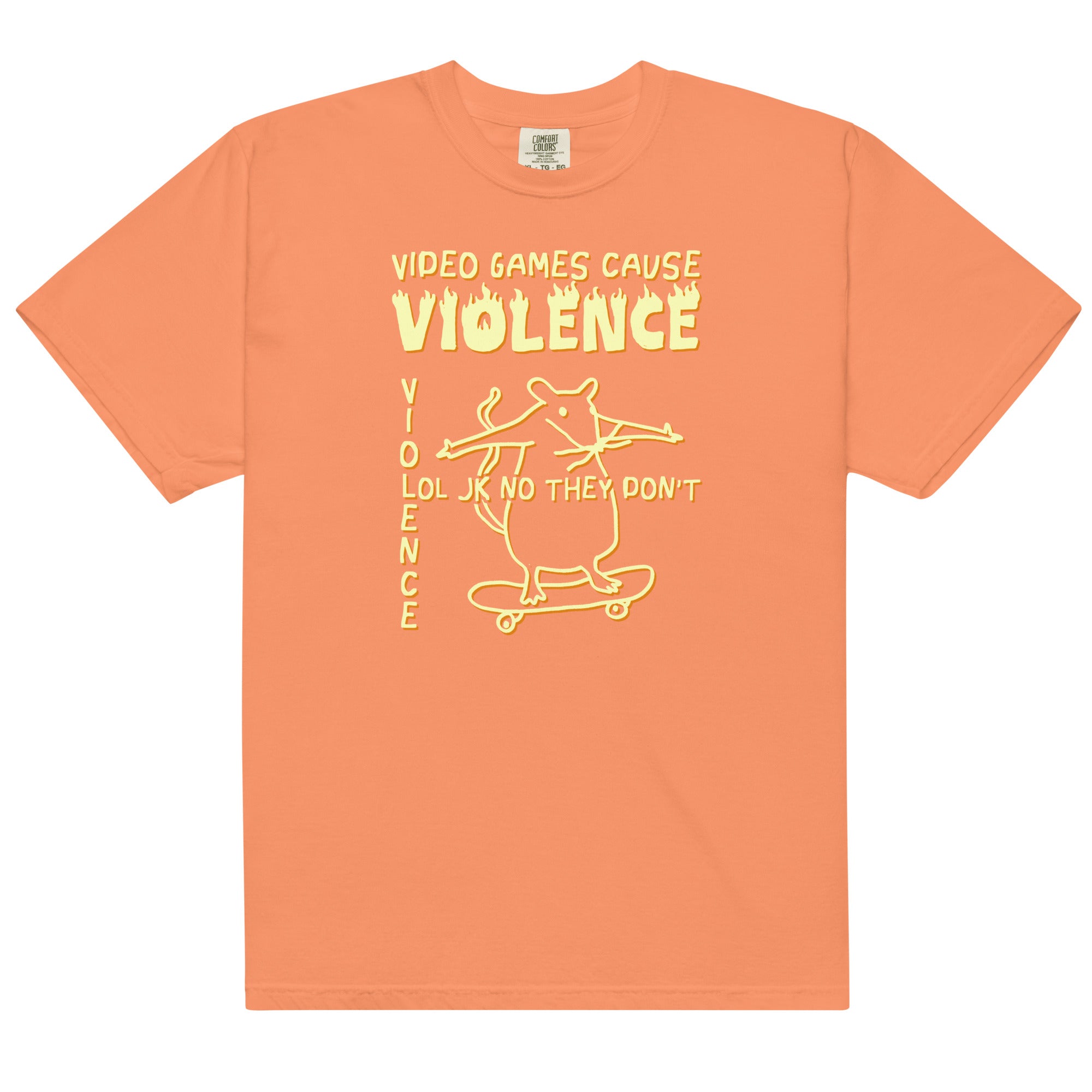 Video Games Cause Violence Unisex t-shirt