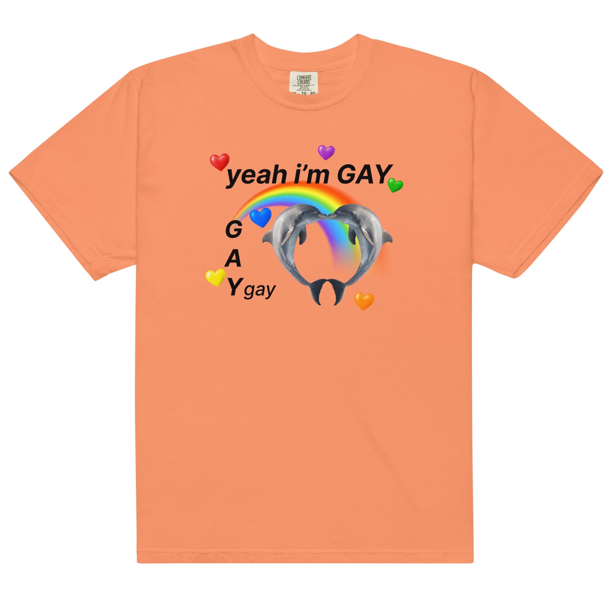 Yeah I'm GAY (Gay) Unisex t-shirt