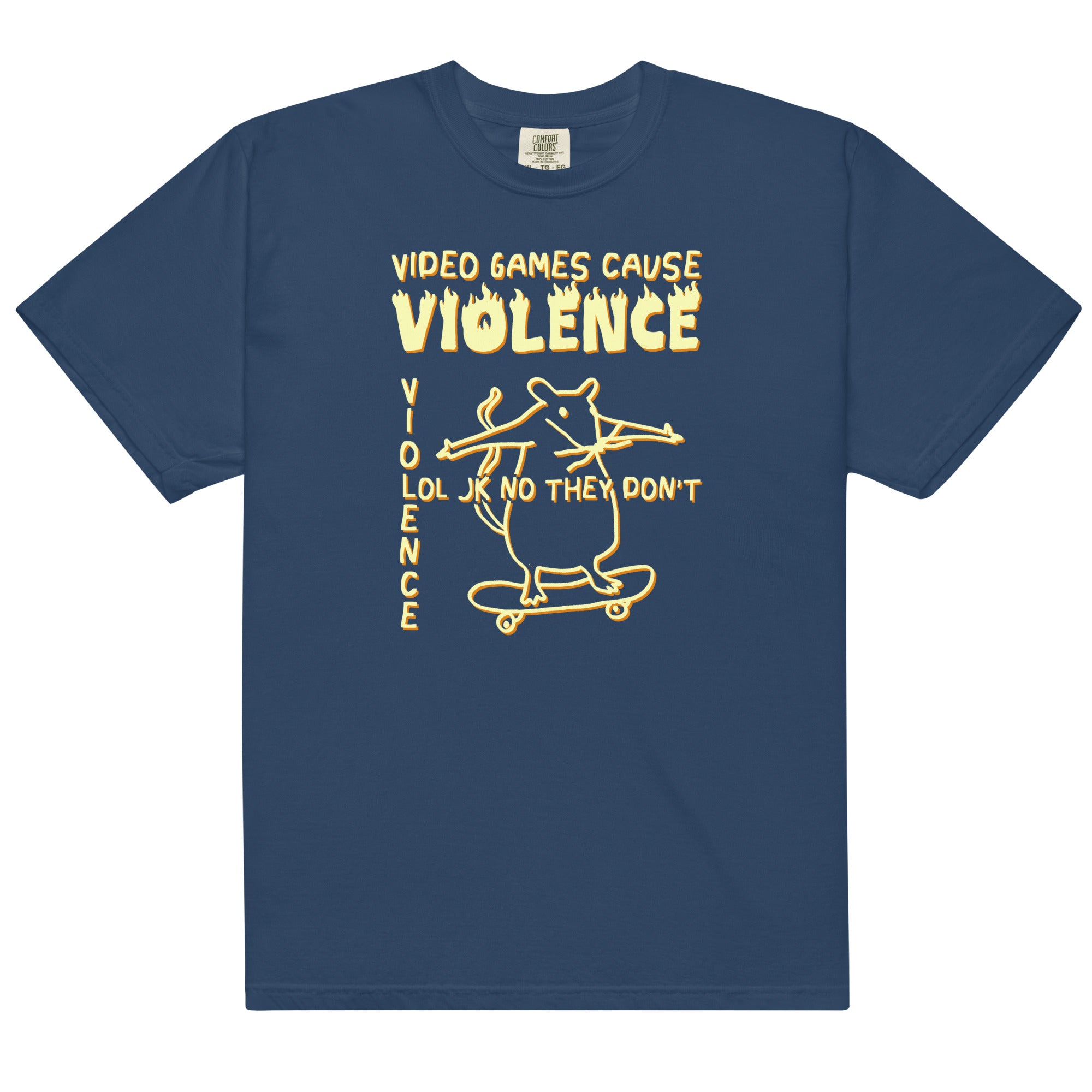 Video Games Cause Violence Unisex t-shirt