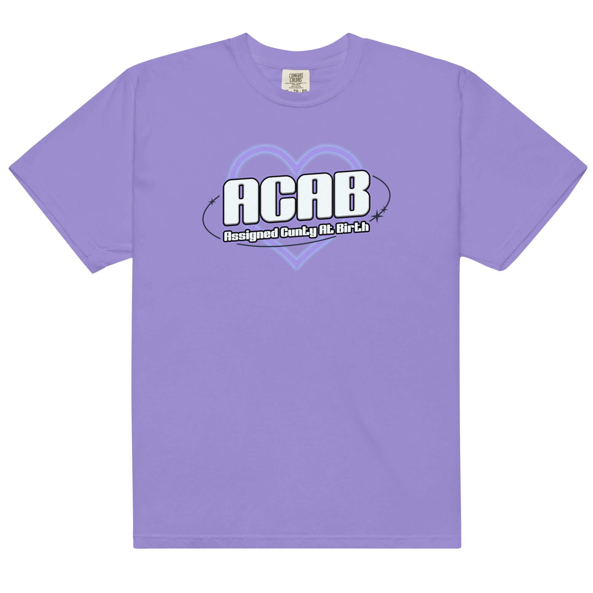 ACAB (Assigned Cunty At Birth) Unisex t-shirt